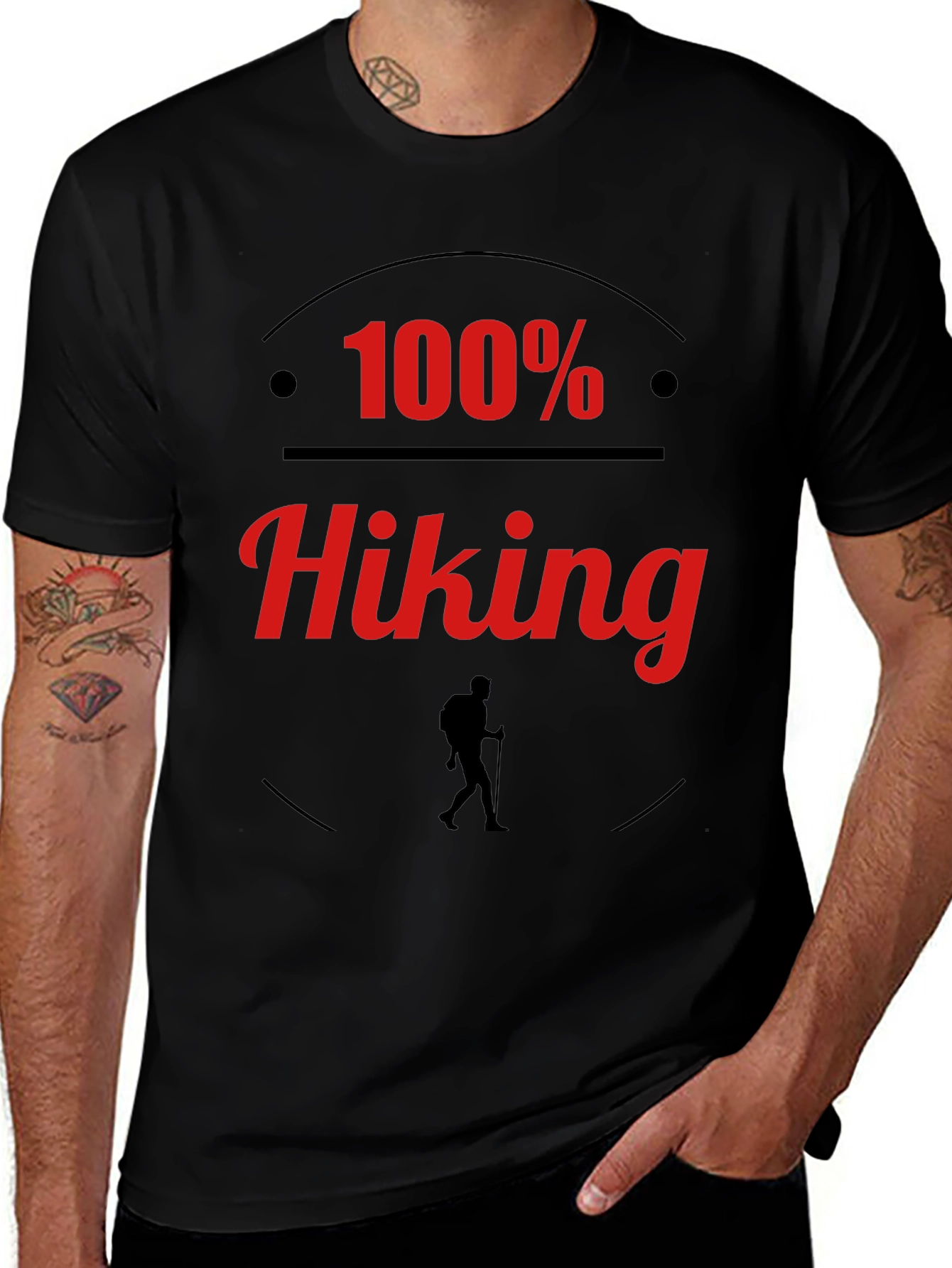 100% Hiking Graphic Tee - Adventurers T-Shirt