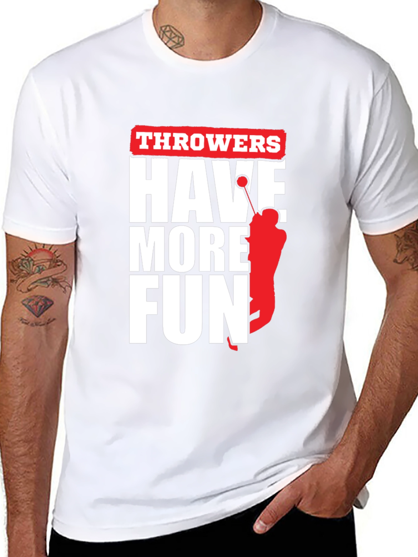 Throwers Have More Fun Graphic Tee