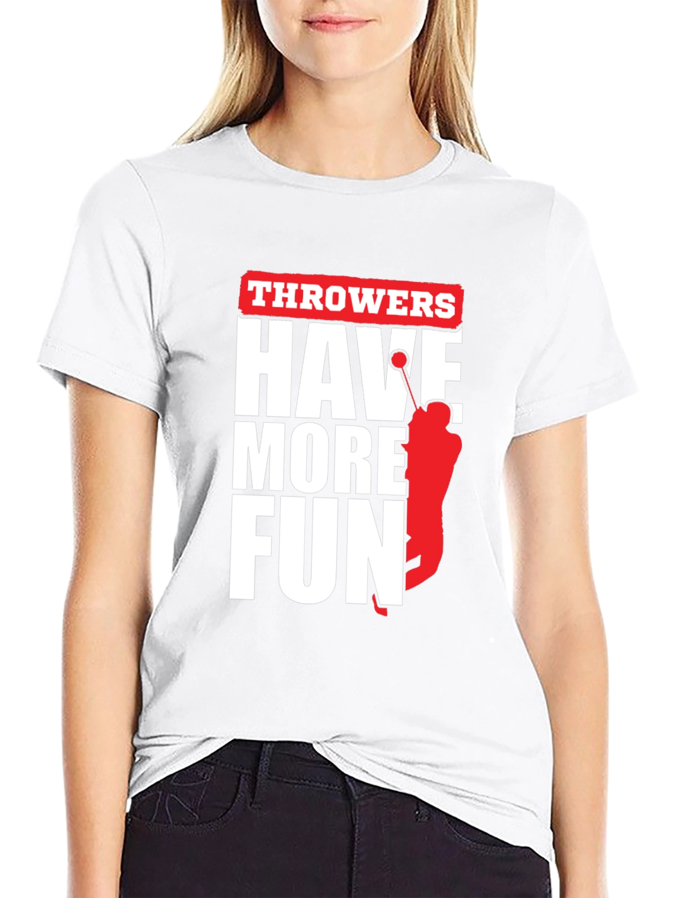 Throwers Have More Fun Graphic Tee