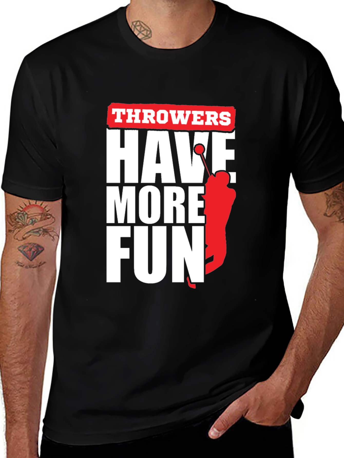 Throwers Have More Fun Graphic Tee
