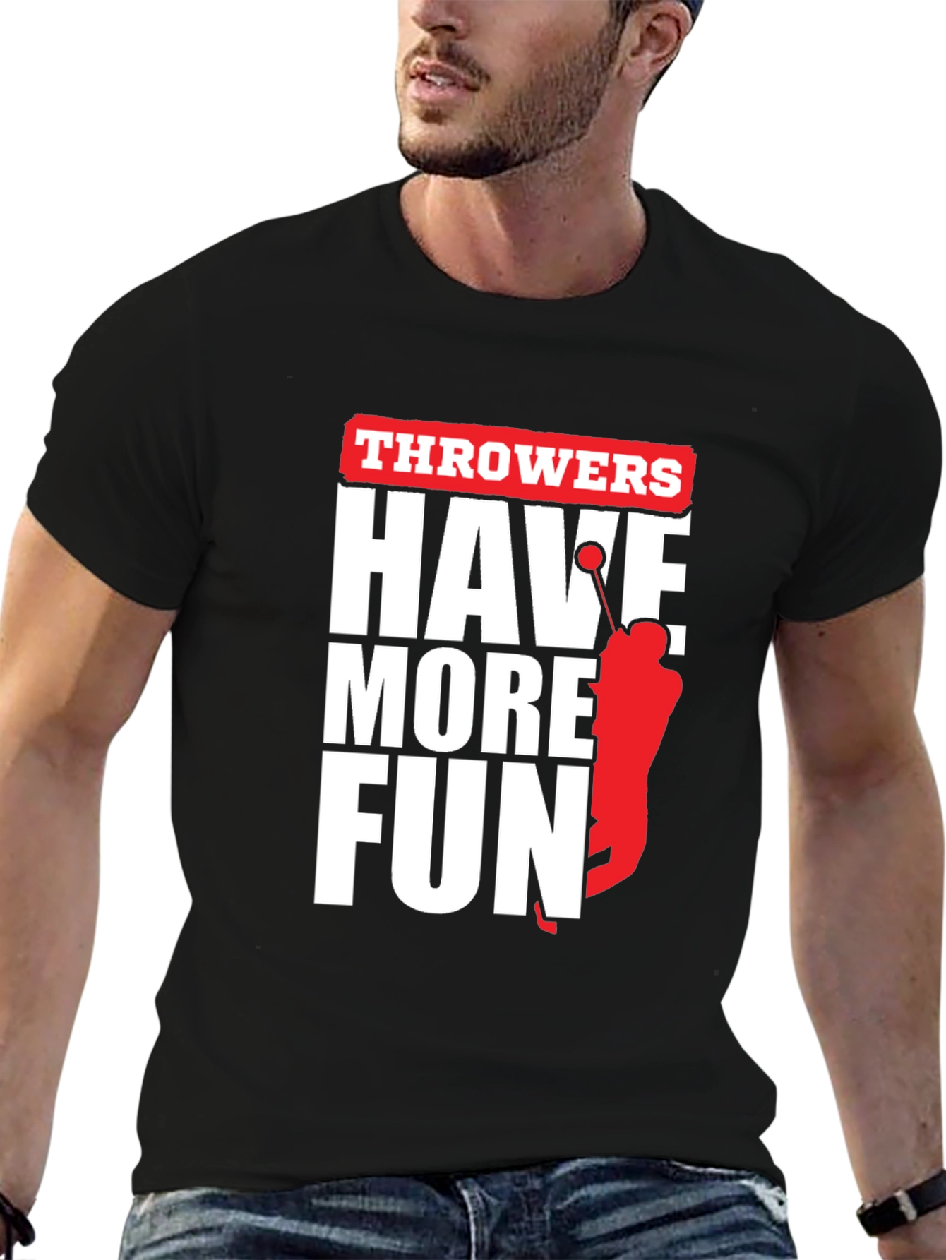 Throwers Have More Fun Graphic Tee