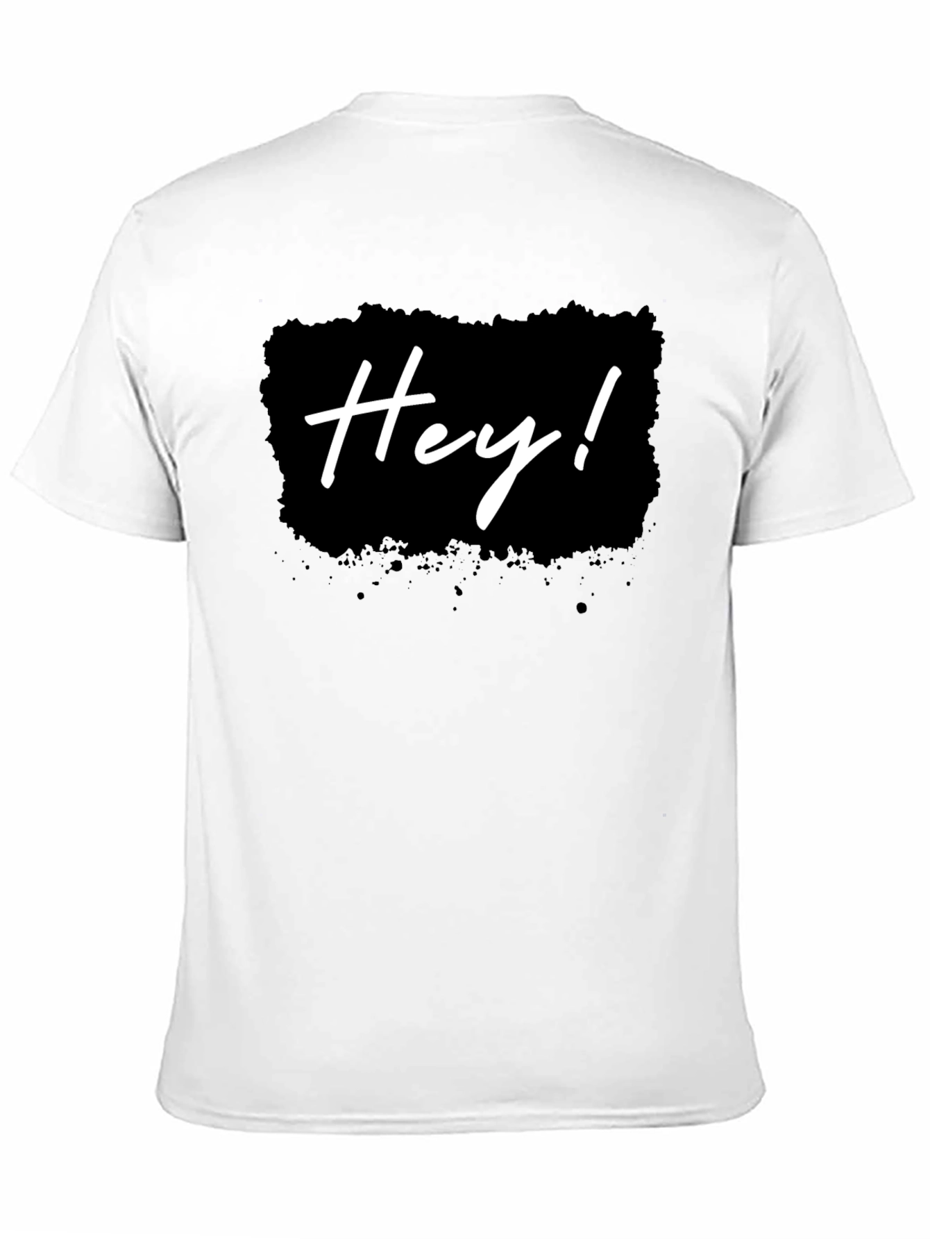 Hey! Graphic Black T-Shirt