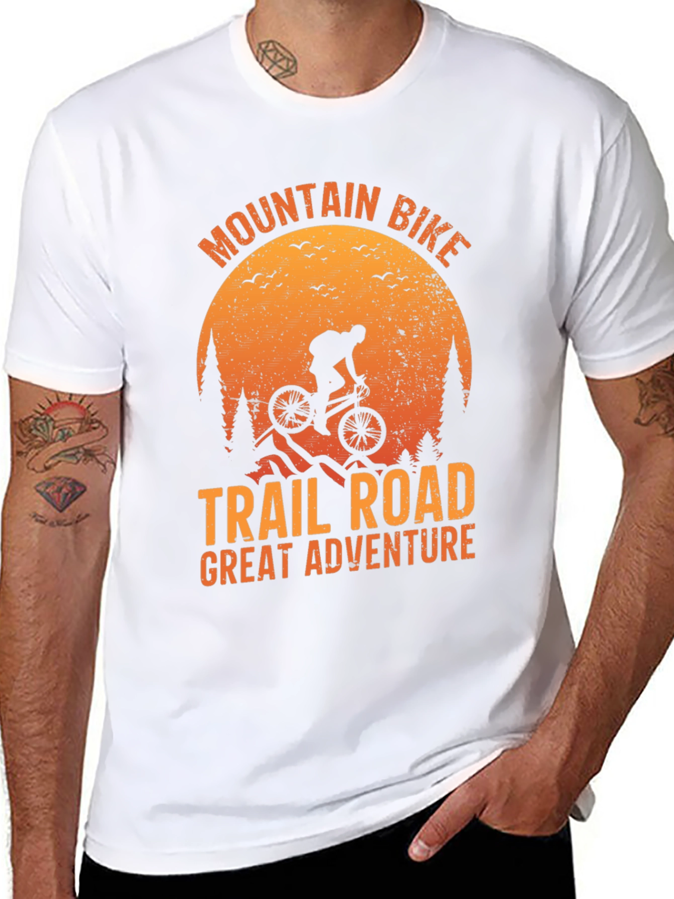 Mountain Bike Trail Road Adventure T-Shirt