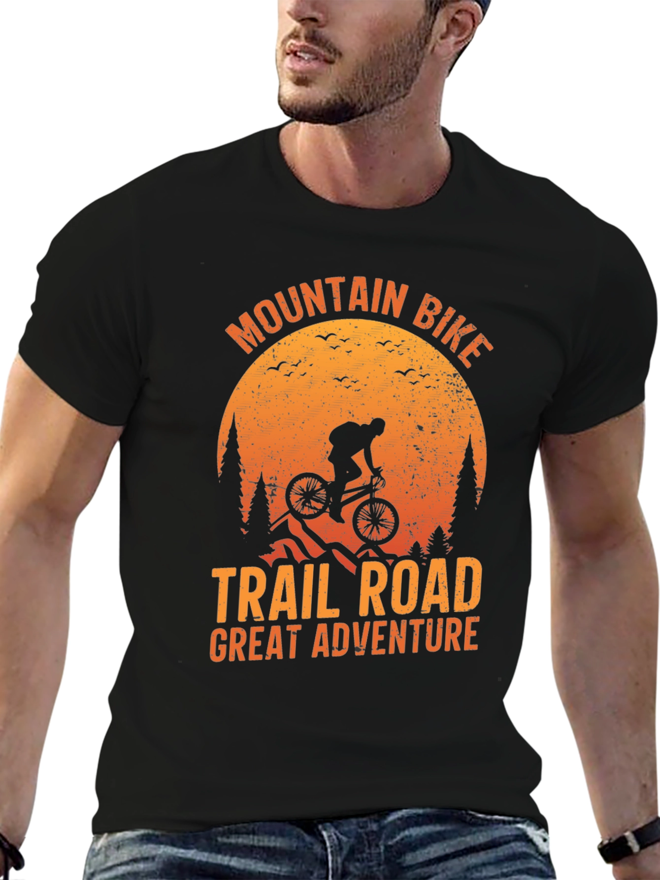 Mountain Bike Trail Road Adventure T-Shirt