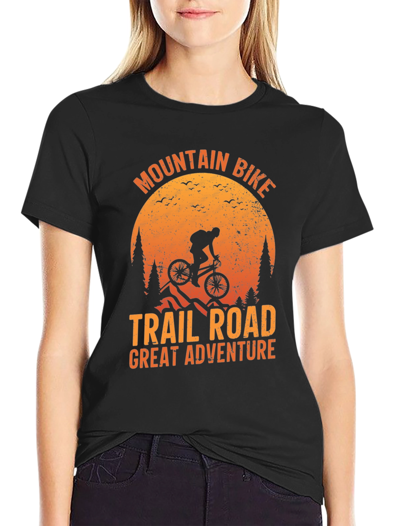 Mountain Bike Trail Road Adventure T-Shirt