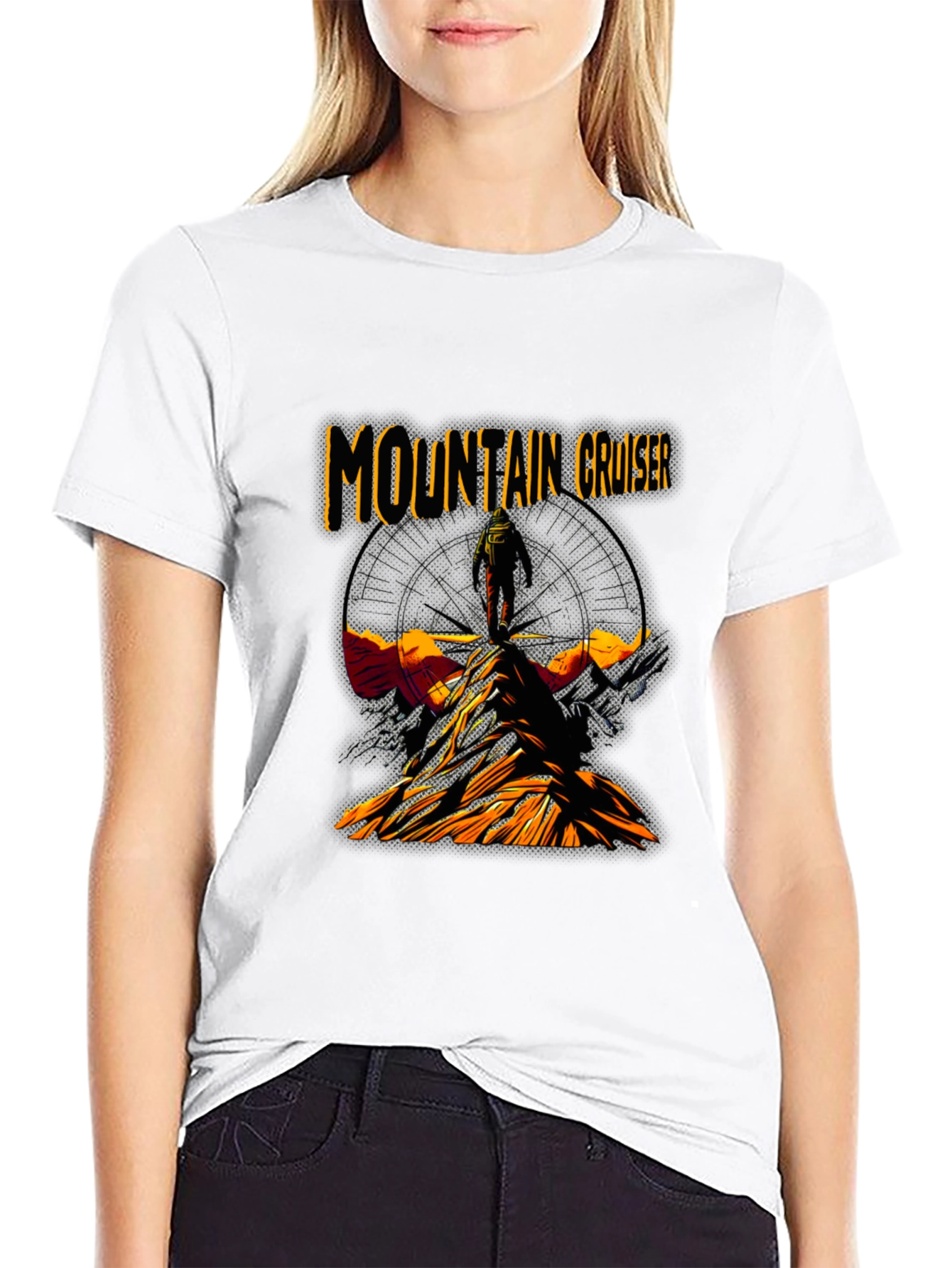 Mountain Cruiser Graphic Tee - Adventure Awaits!