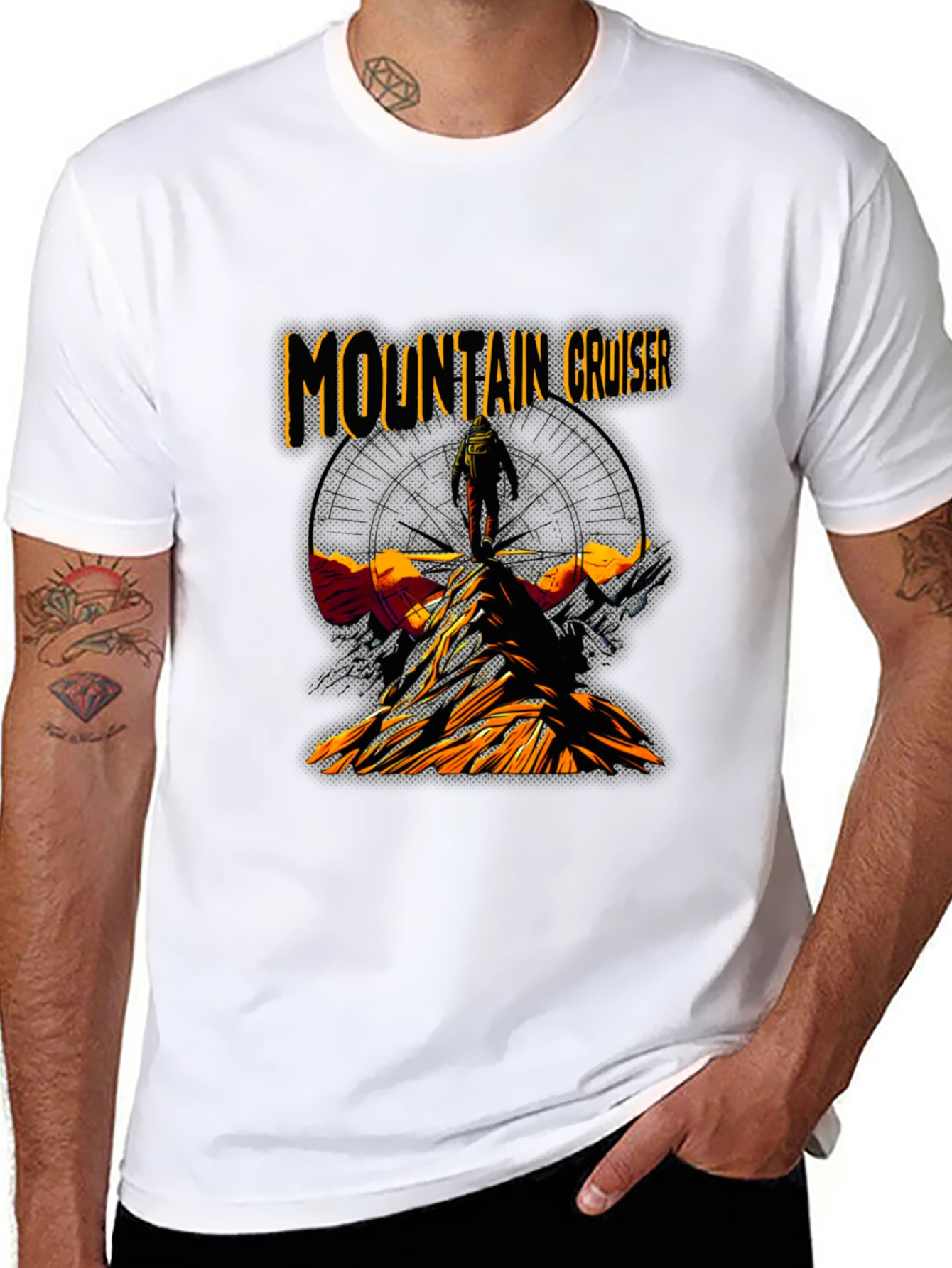 Mountain Cruiser Graphic Tee - Adventure Awaits!