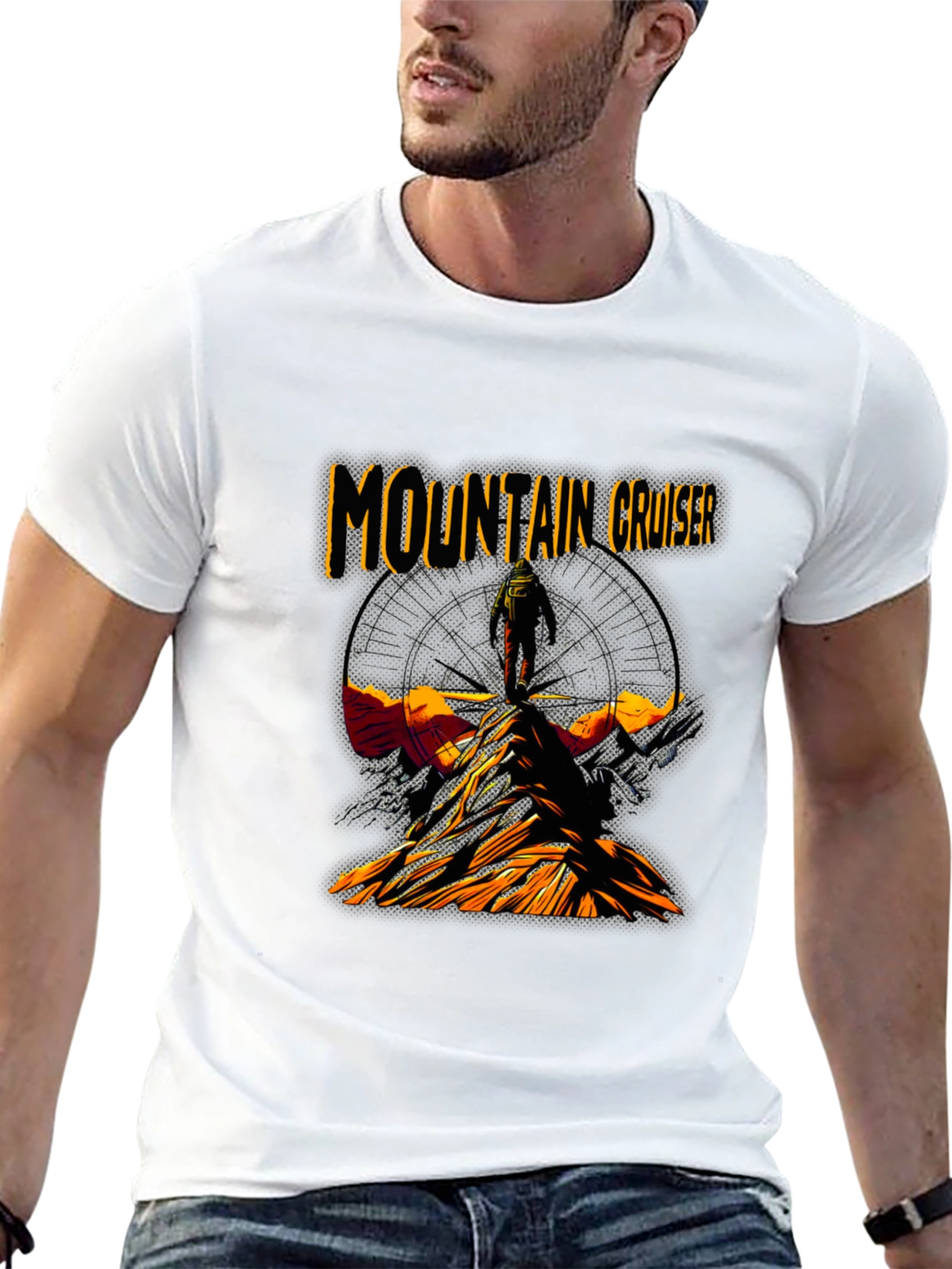 Mountain Cruiser Graphic Tee - Adventure Awaits!