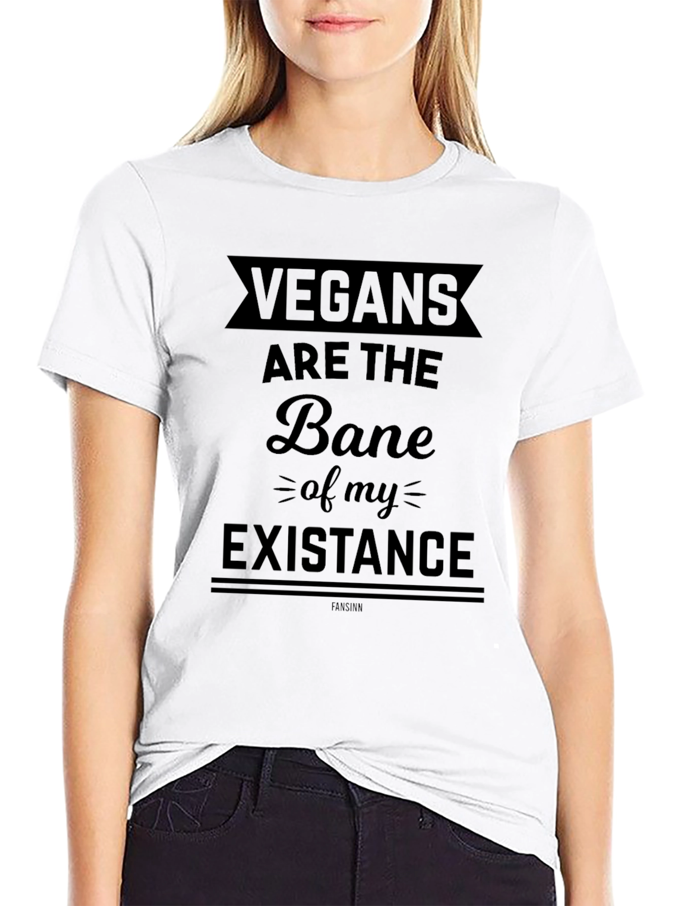 Vegans are the Bane T-Shirt - Funny Sarcastic Tee