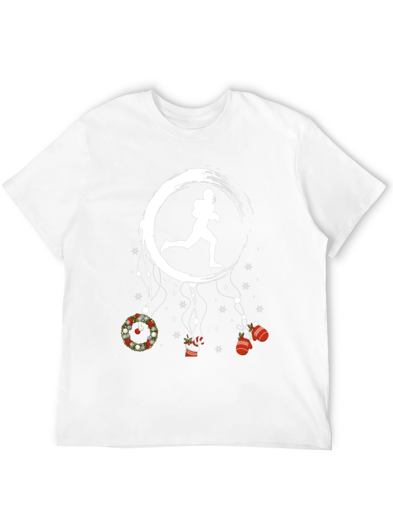 Football Dreamcatcher T-Shirt: Holiday Spirit