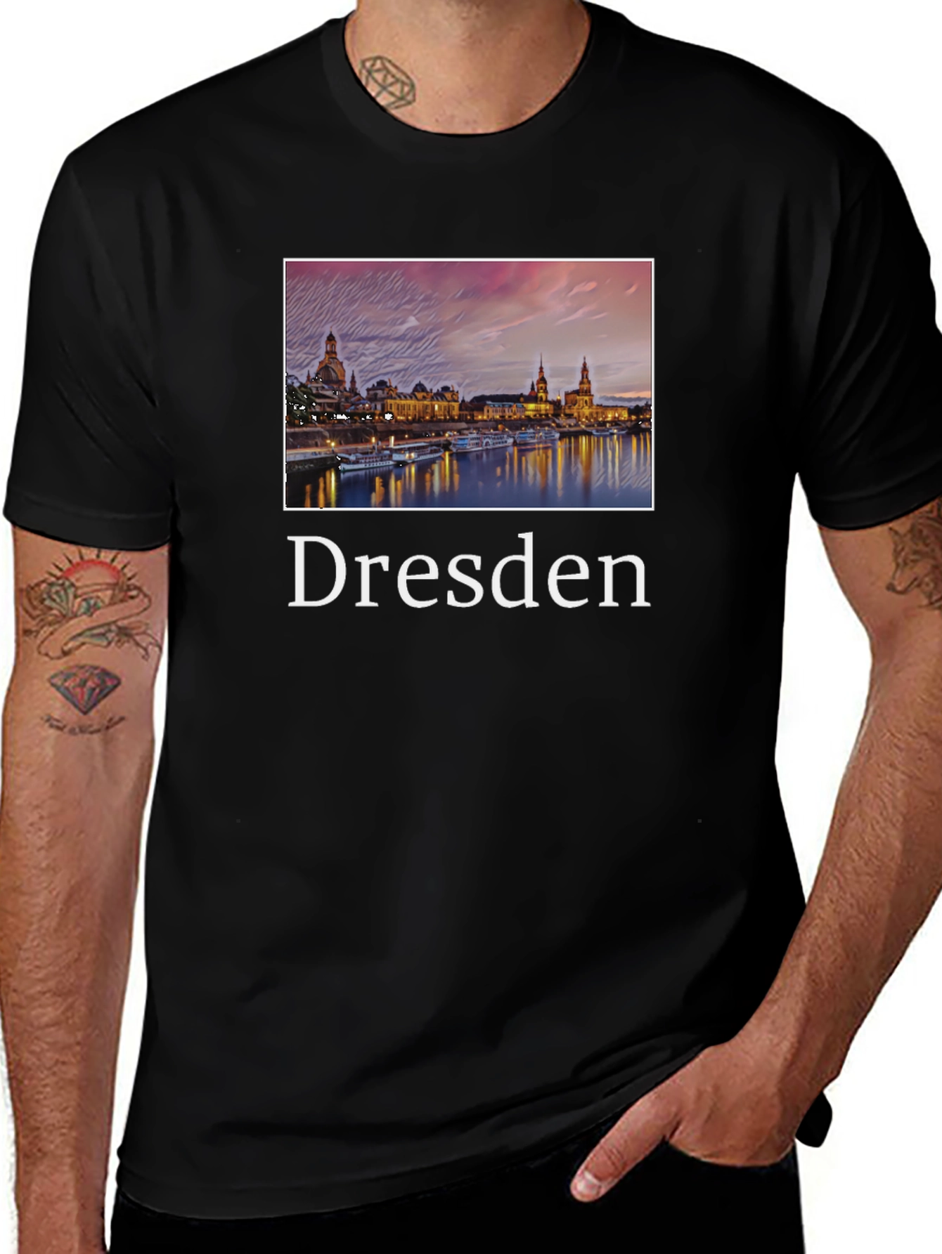 Dresden Germany T-Shirt - Travel Souvenir Tee