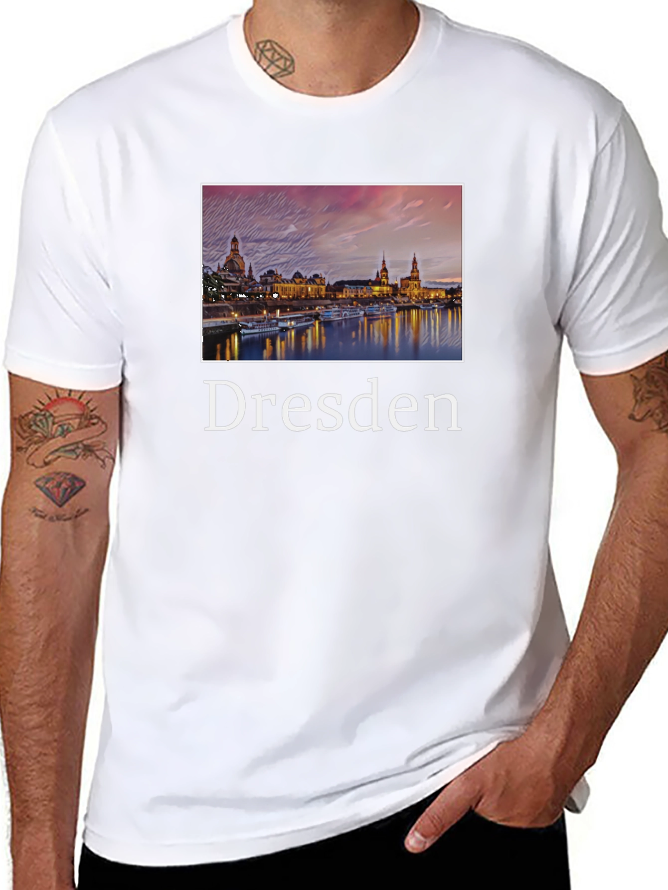 Dresden Germany T-Shirt - Travel Souvenir Tee