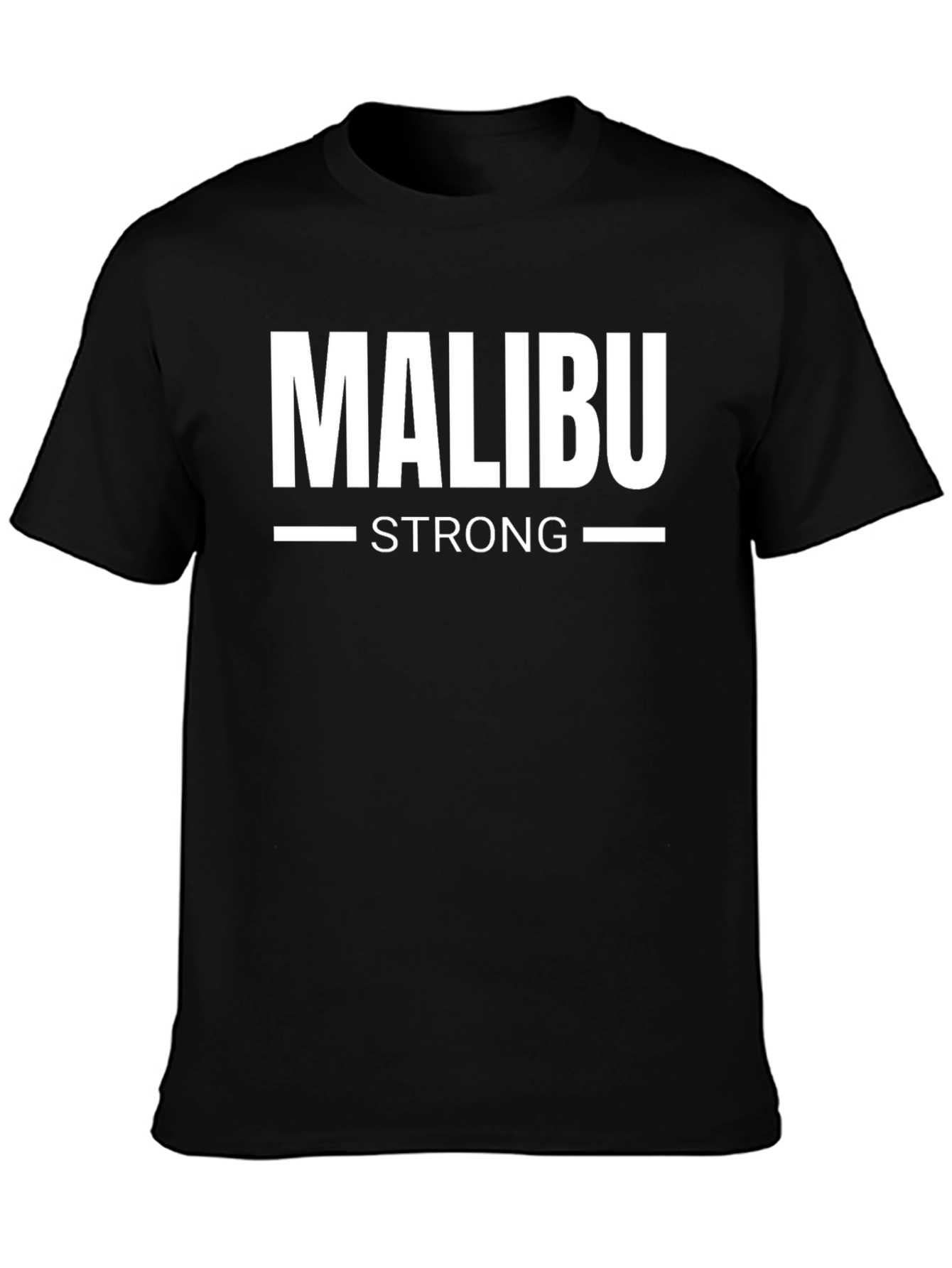 Malibu Strong Graphic Tee - Black