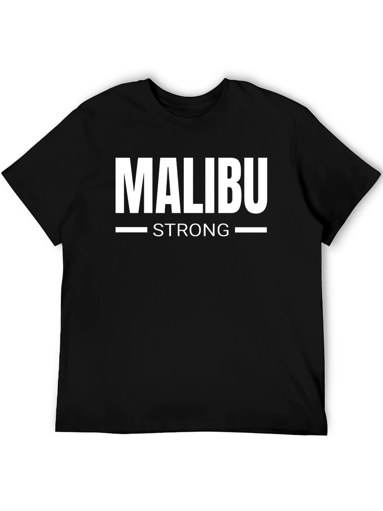 Malibu Strong Graphic Tee - Black