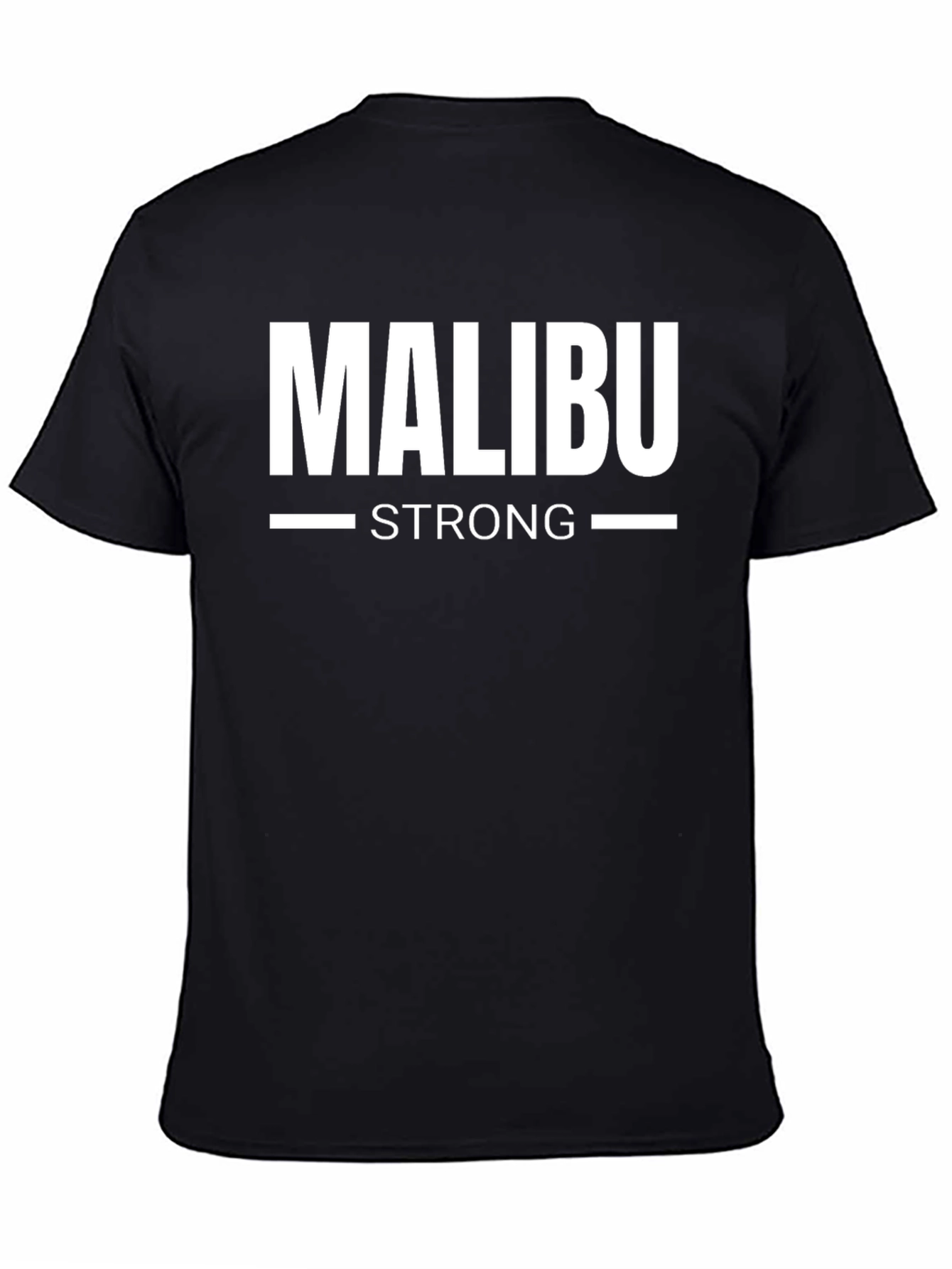 Malibu Strong Graphic Tee - Black