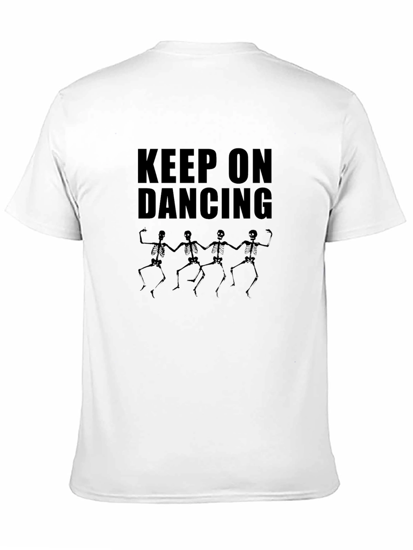 Keep On Dancing Skeleton Graphic Tee