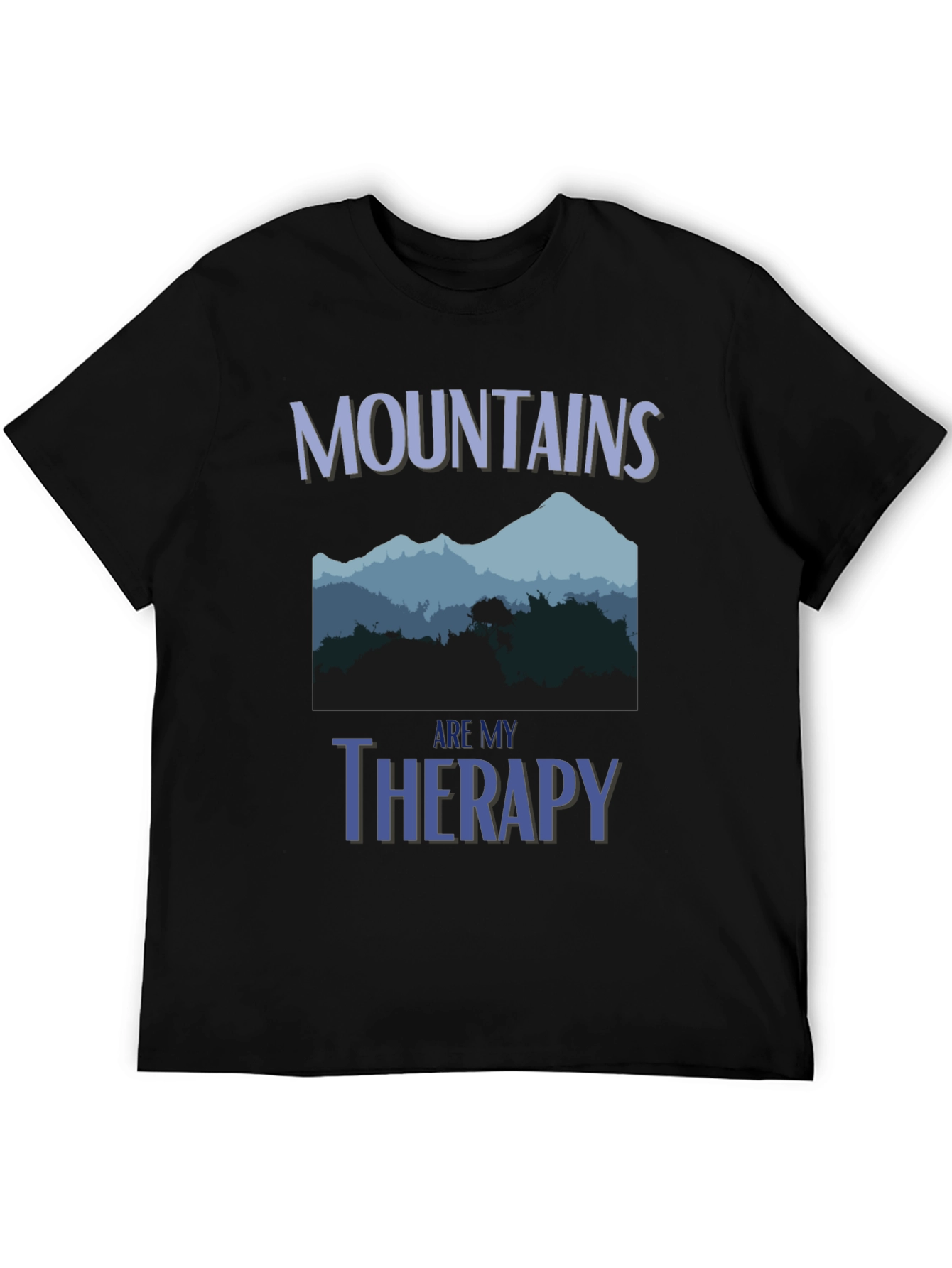 Mountains Are My Therapy Graphic Tee