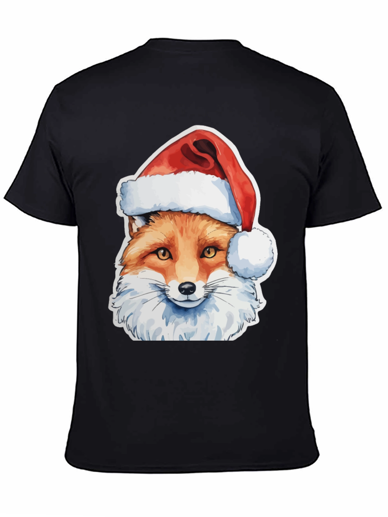 Festive Fox T-Shirt - Holiday Style