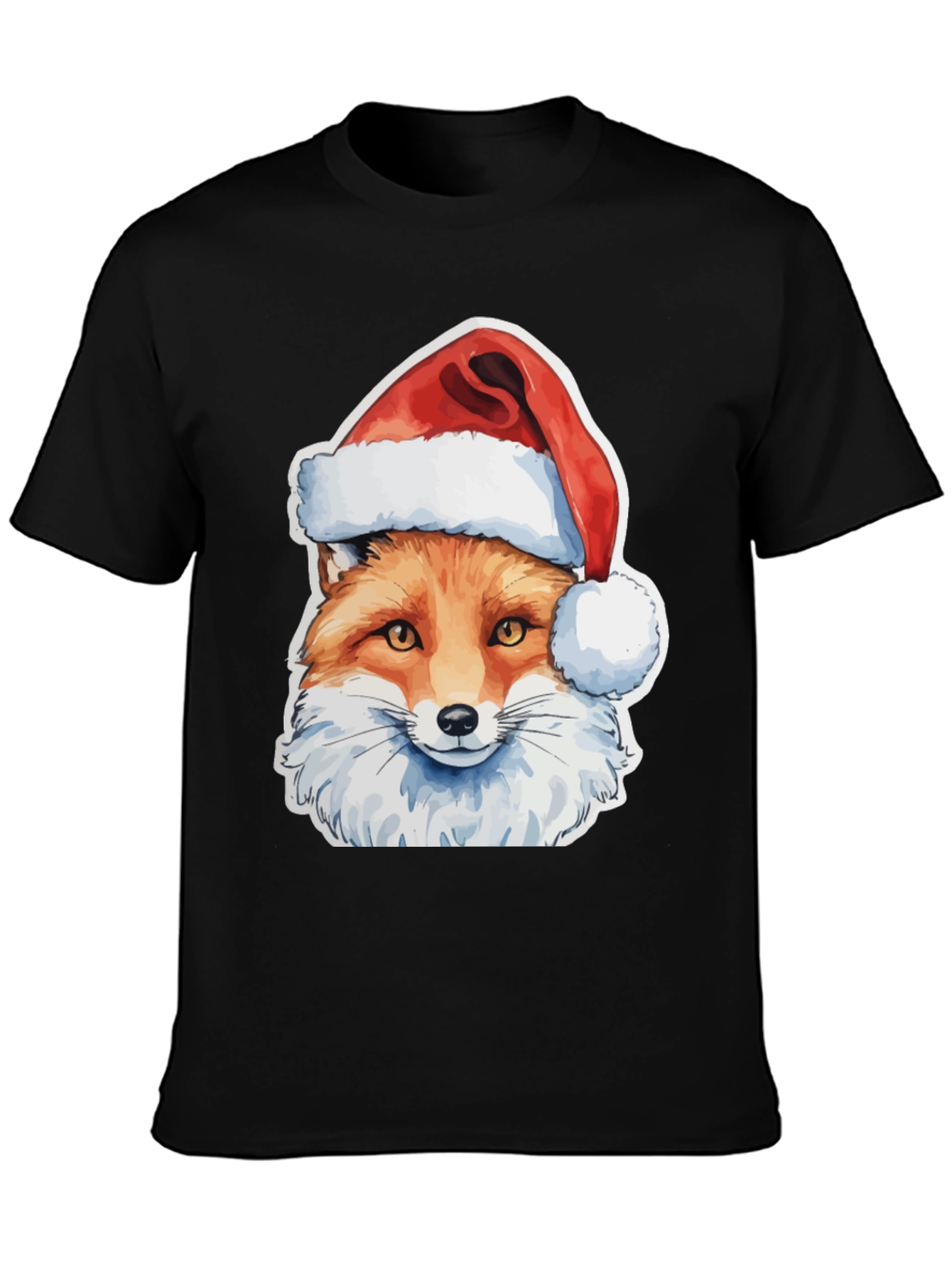 Festive Fox T-Shirt - Holiday Style