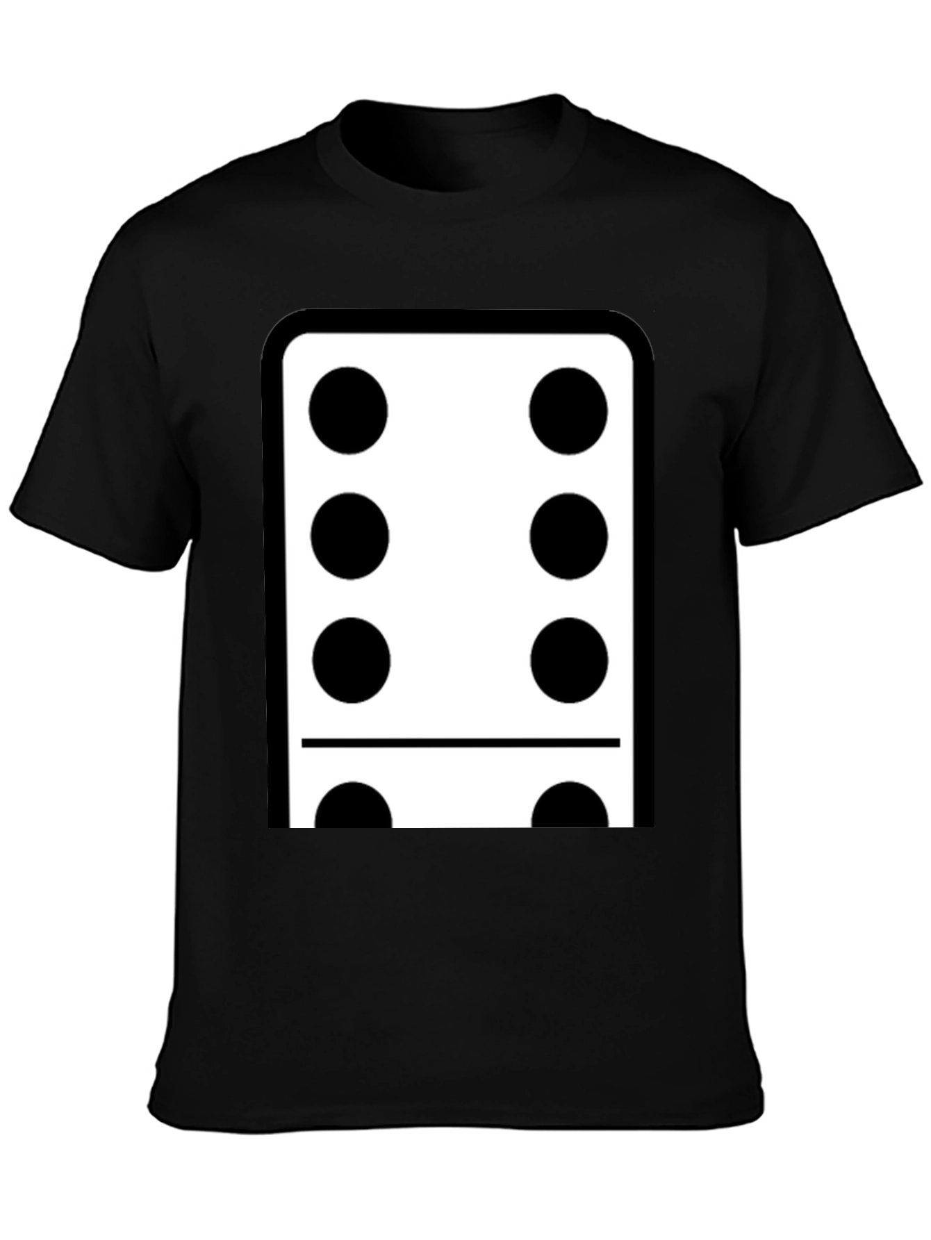 Domino Six Black T-Shirt
