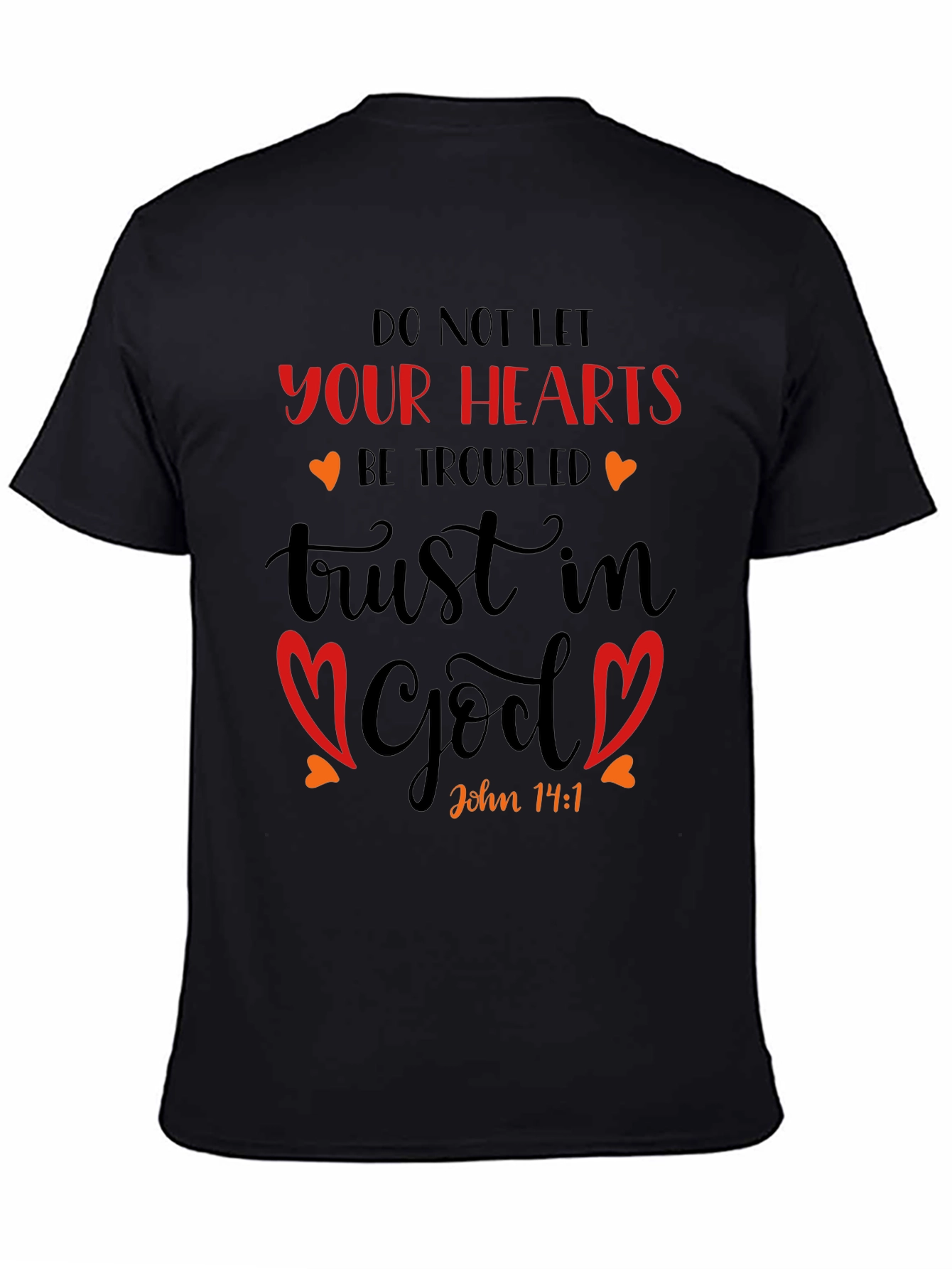 Faith-Inspired Graphic Tee: John 14:1