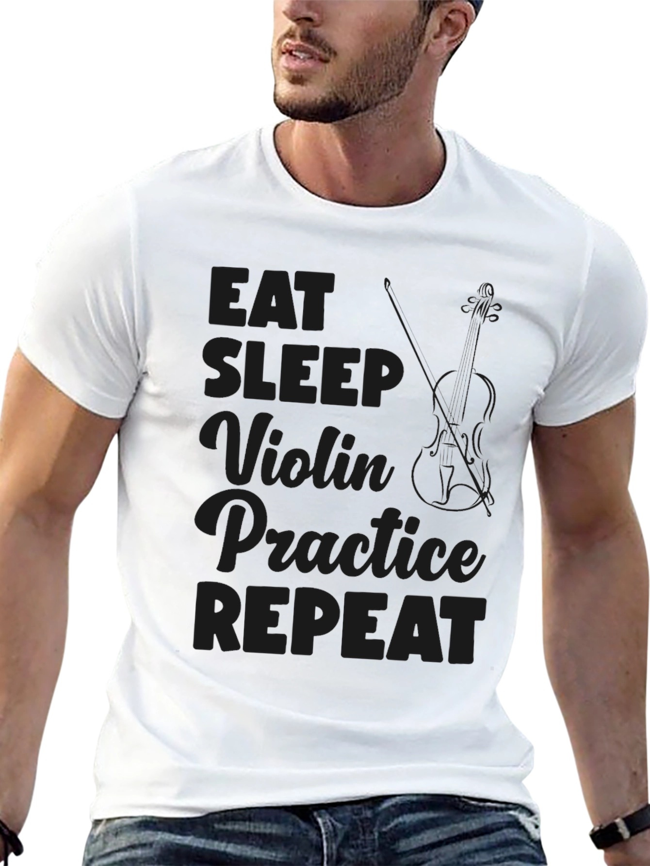 Eat Sleep Violin Practice Repeat T-Shirt