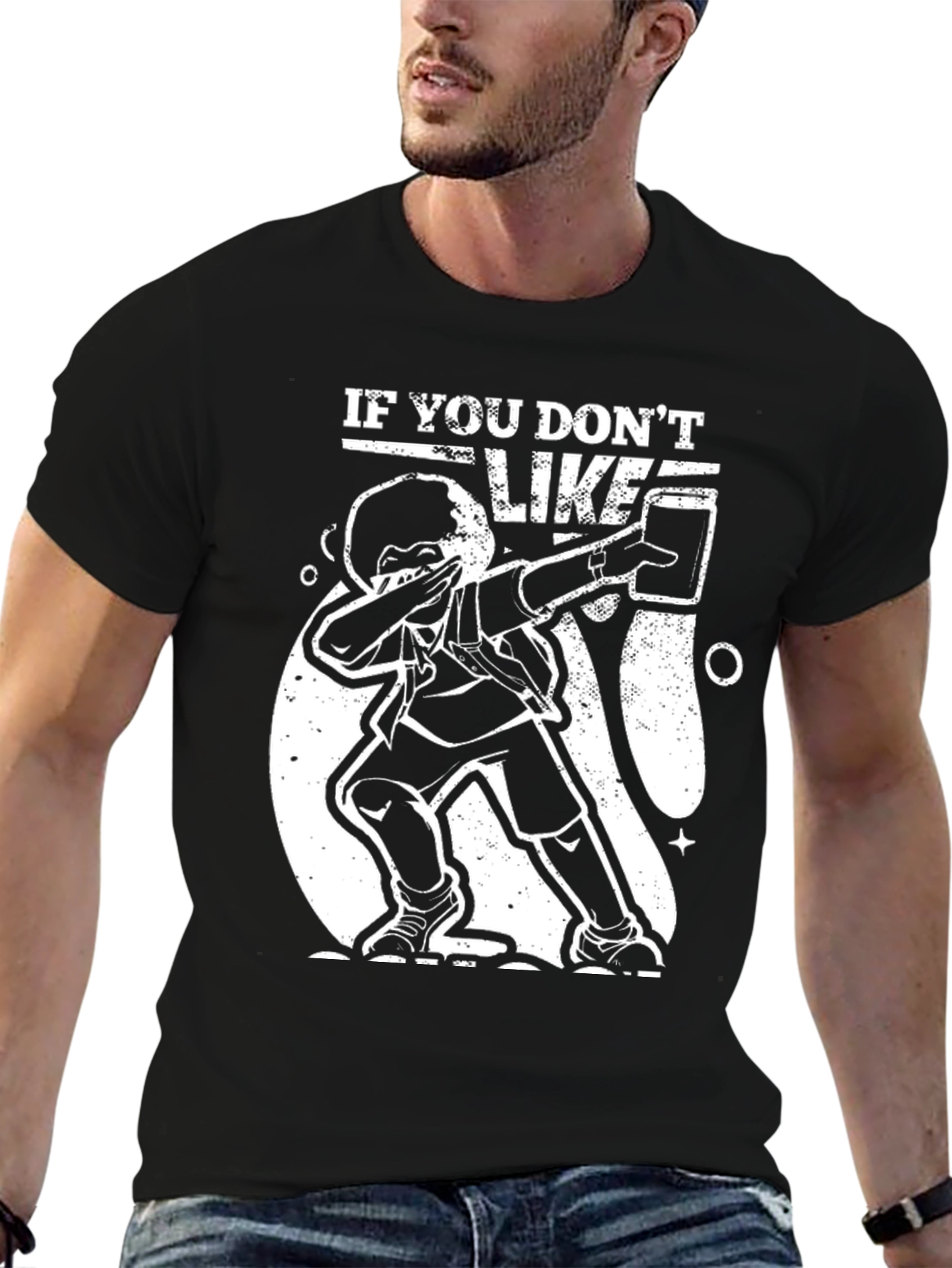 Dabbing Boy T-Shirt - Black