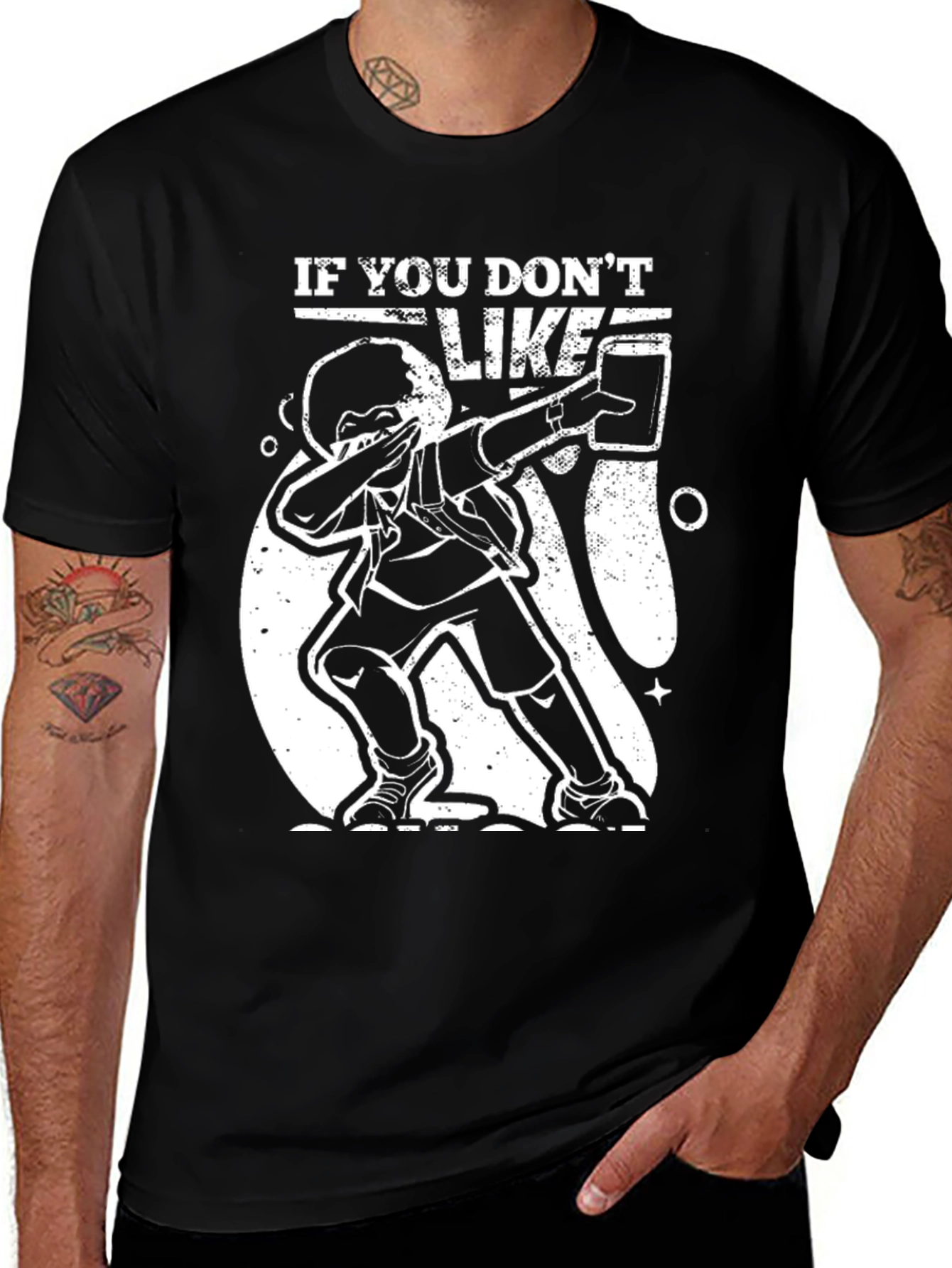 Dabbing Boy T-Shirt - Black