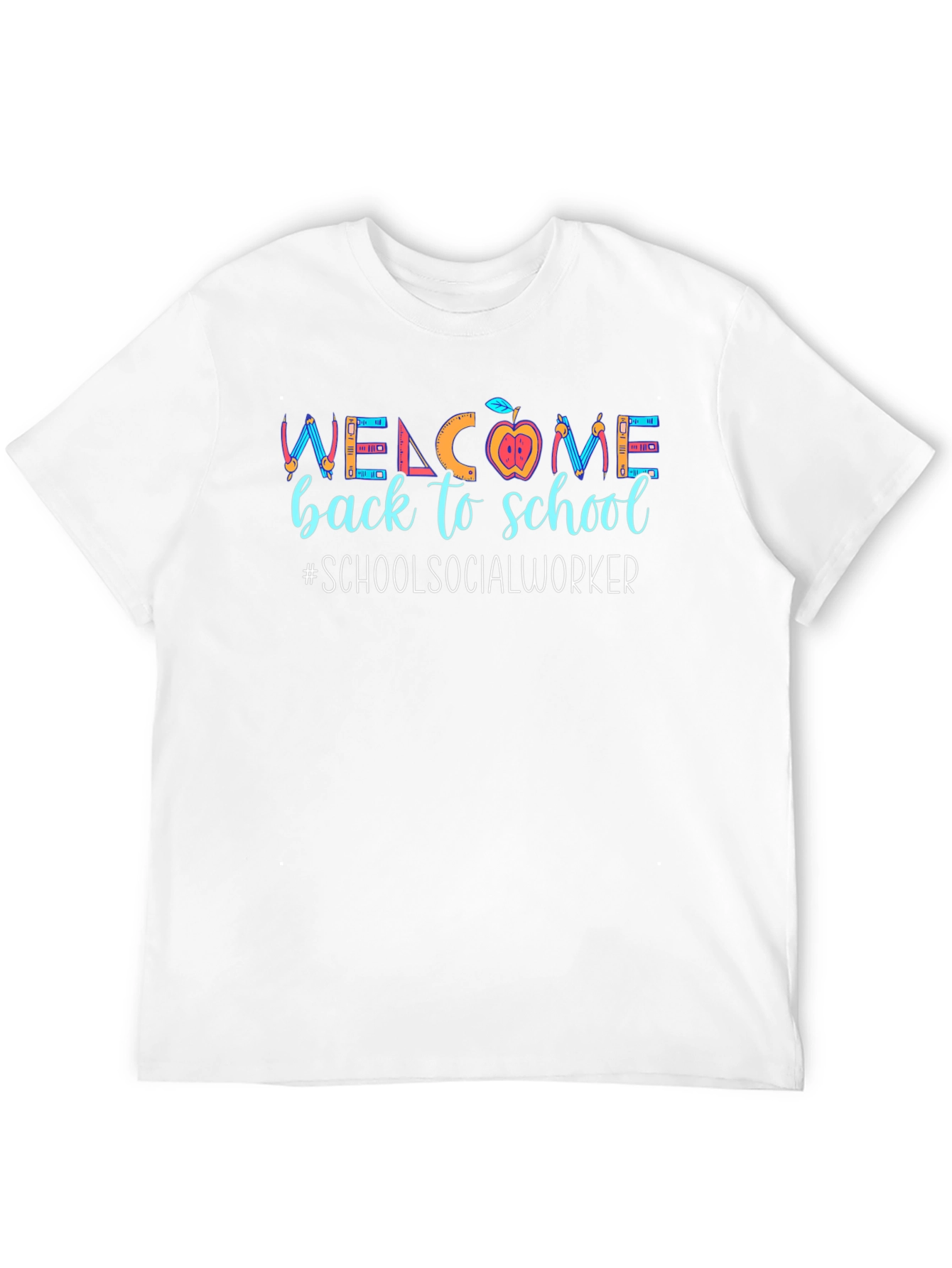 Welcome Back to School Social Worker T-Shirt