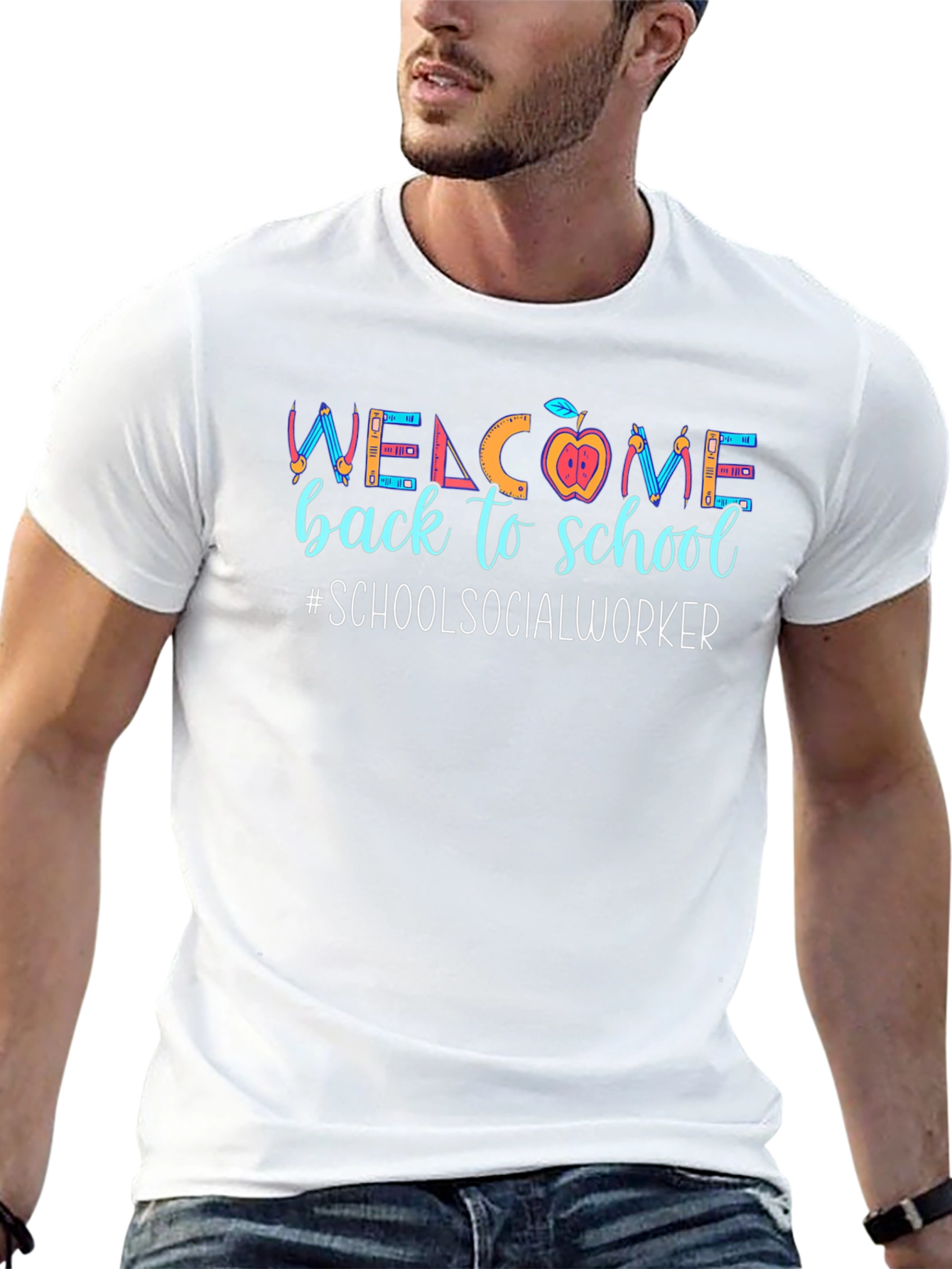 Welcome Back to School Social Worker T-Shirt