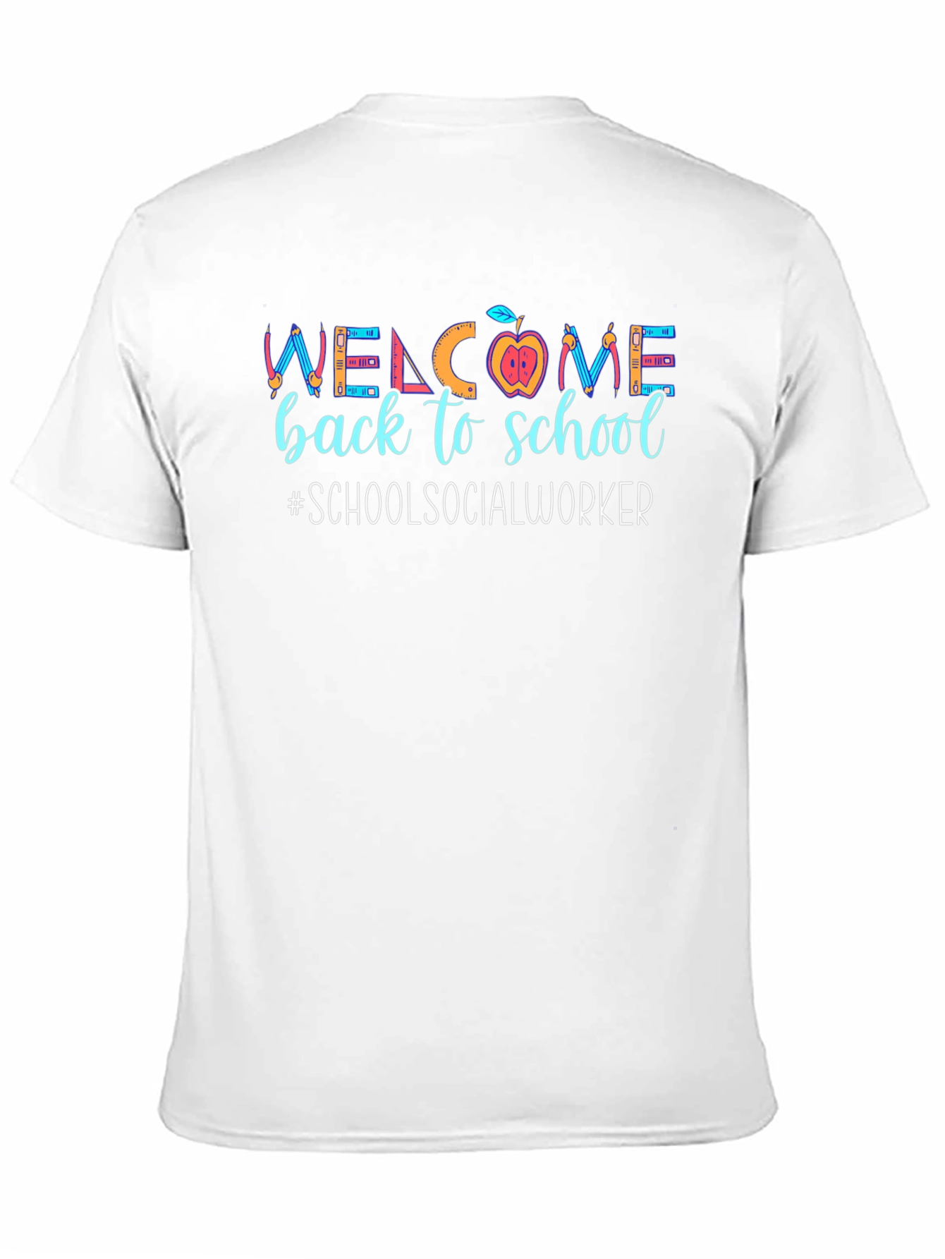 Welcome Back to School Social Worker T-Shirt