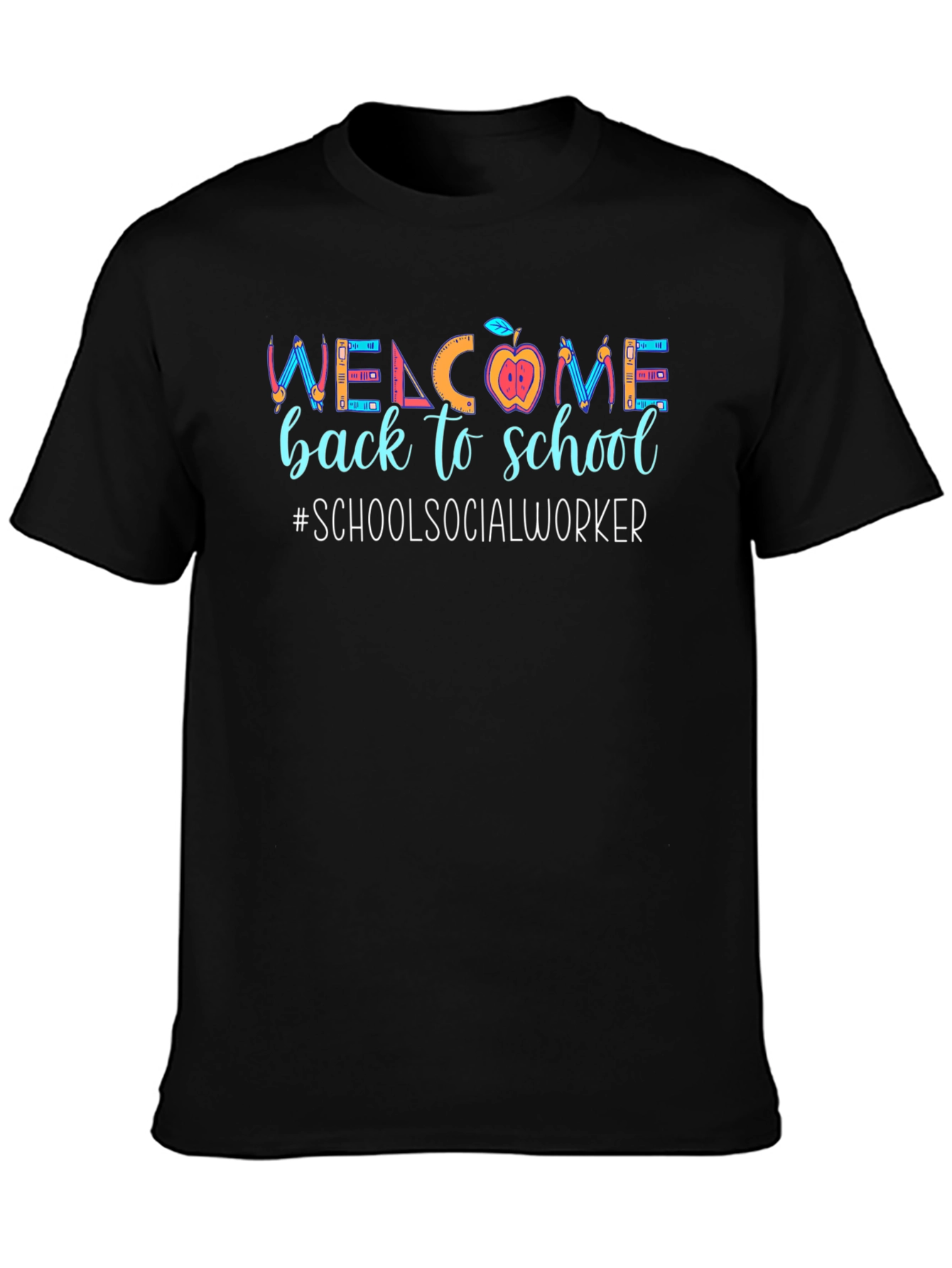 Welcome Back to School Social Worker T-Shirt