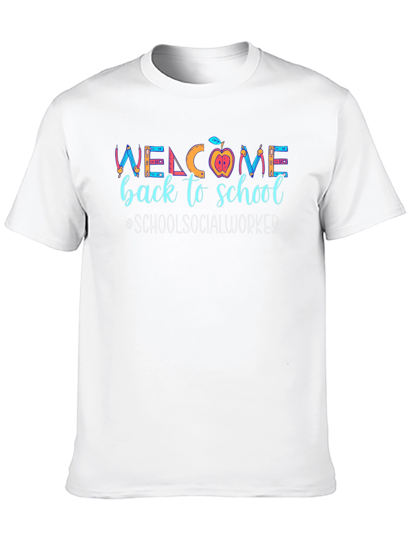 Welcome Back to School Social Worker T-Shirt