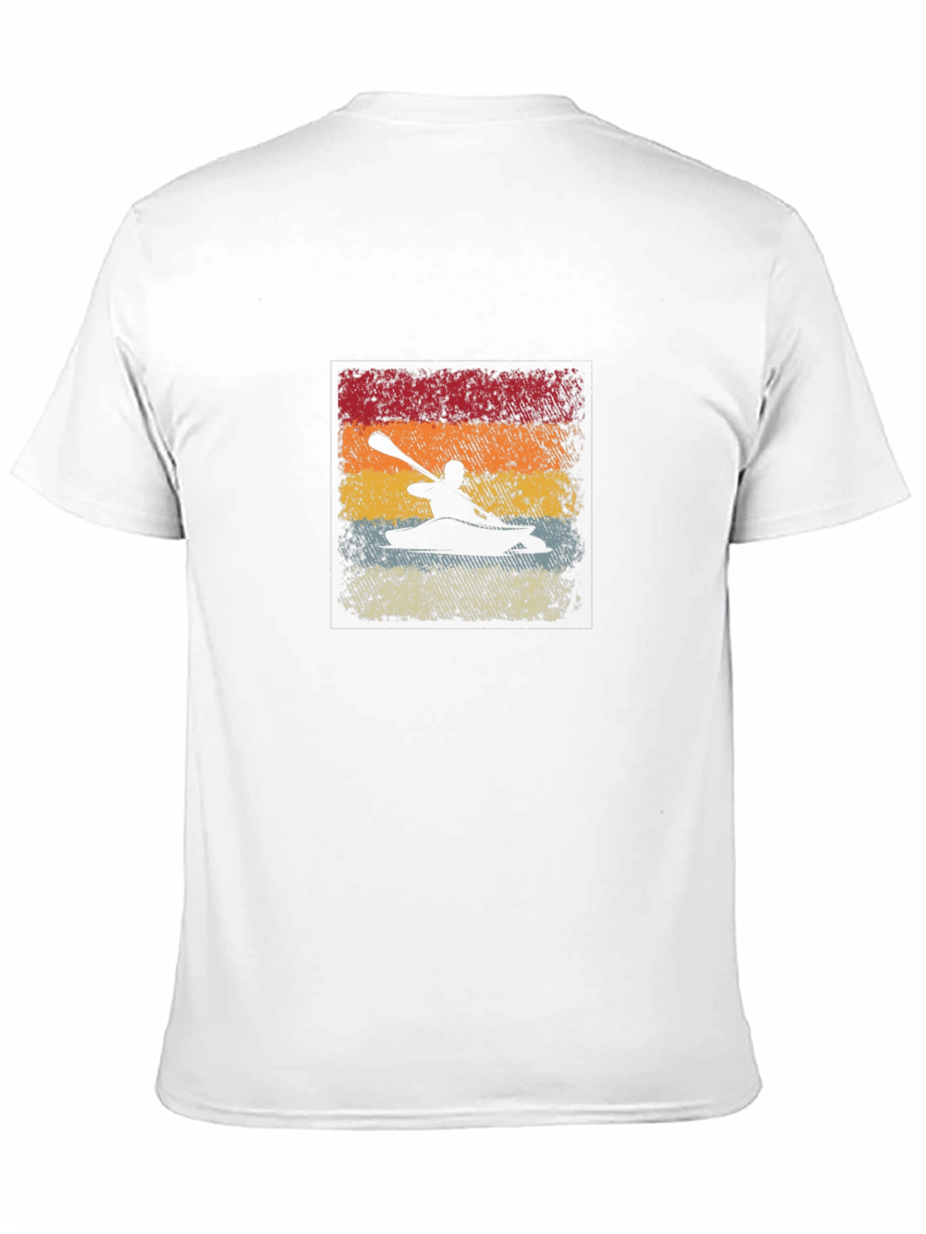 Kayak Retro Graphic Tee - Black Cotton T-Shirt