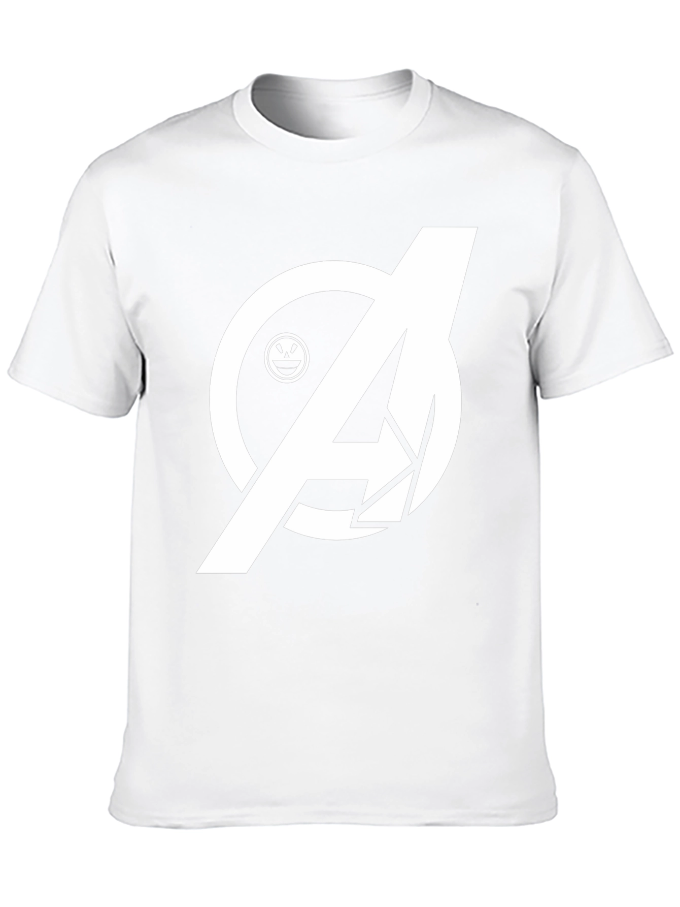 Avengers Smile Black T-Shirt - Heroic Style