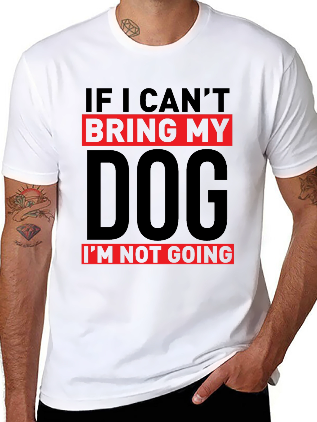 Dog Lover T-Shirt: If I Cant Bring My Dog