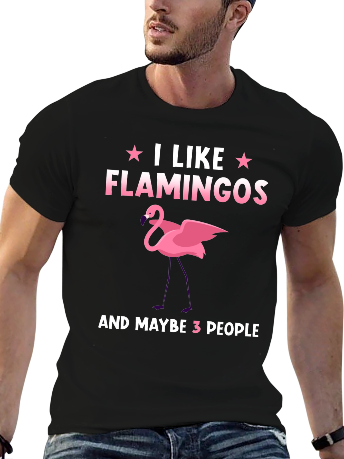 I Like Flamingos T-Shirt - Funny Bird Lover Tee