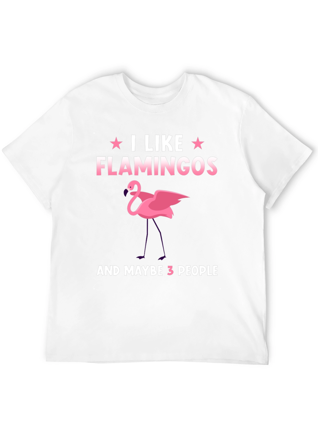 I Like Flamingos T-Shirt - Funny Bird Lover Tee