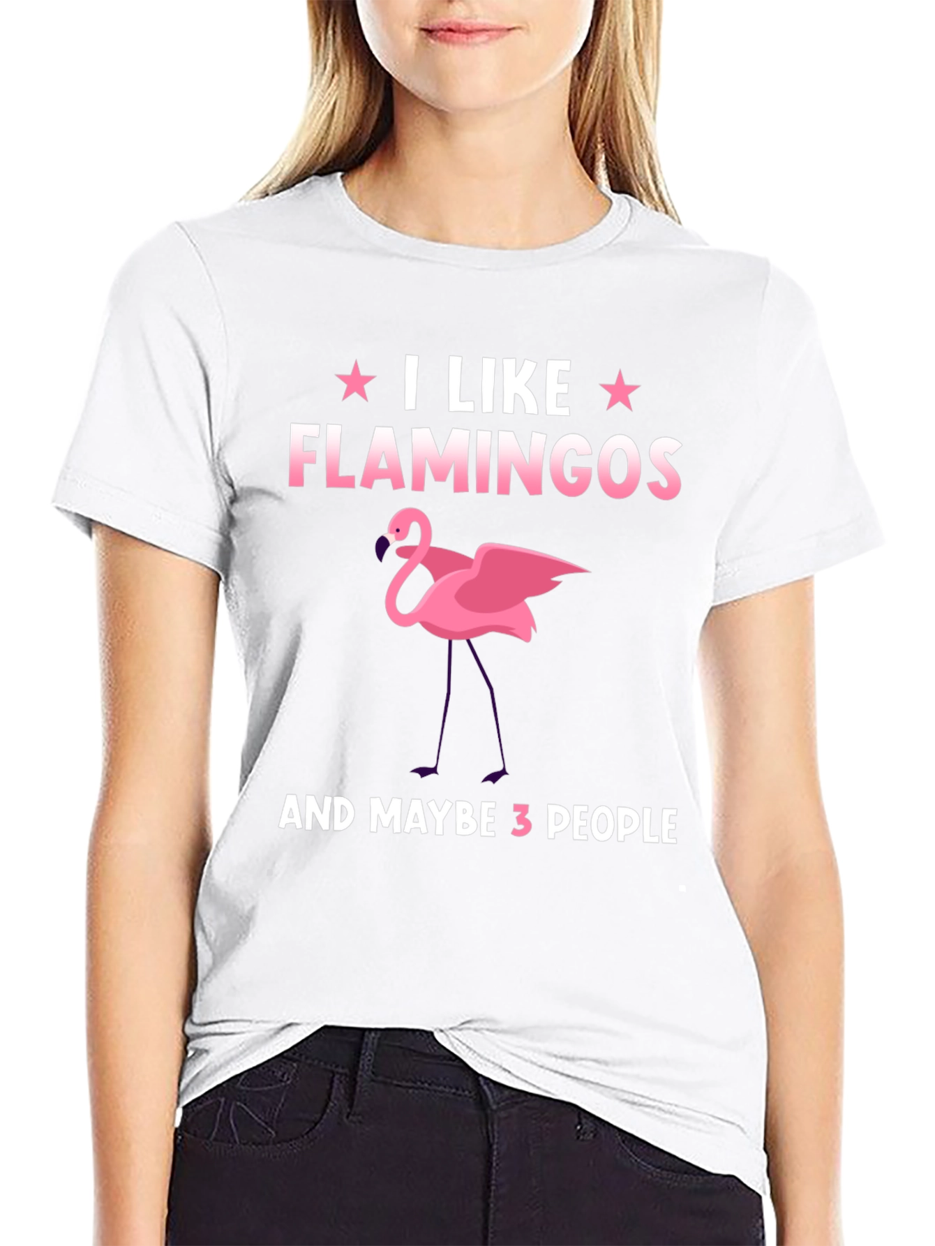 I Like Flamingos T-Shirt - Funny Bird Lover Tee