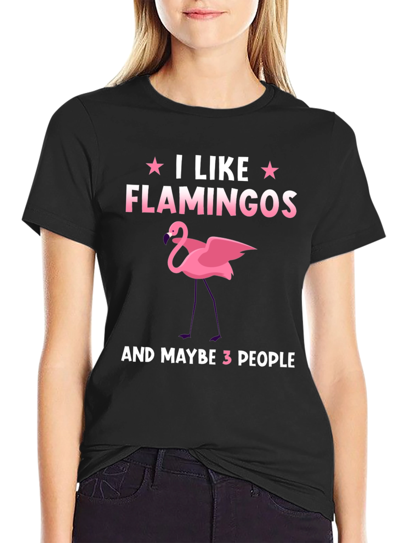 I Like Flamingos T-Shirt - Funny Bird Lover Tee