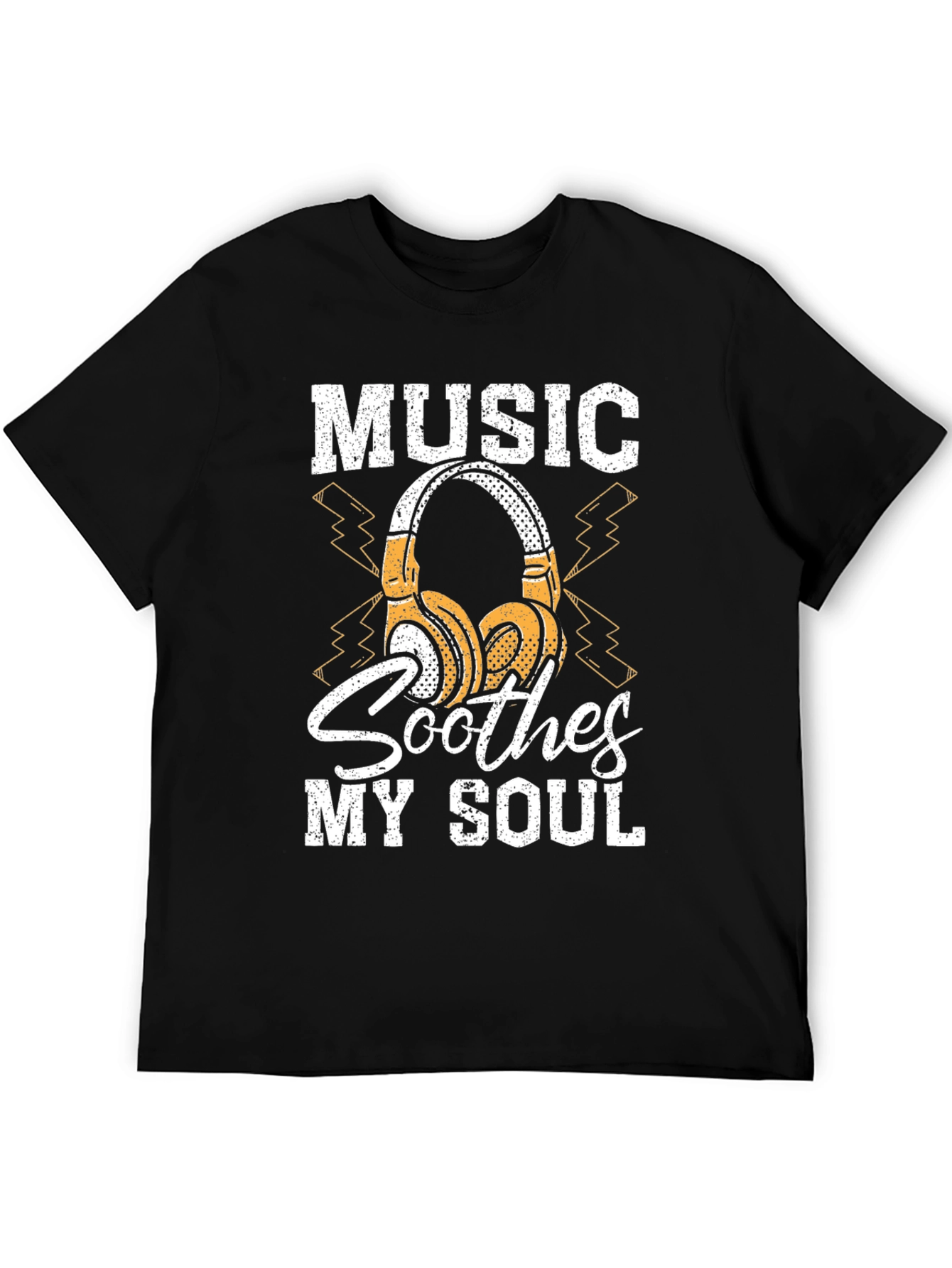Music Soothes My Soul Graphic T-Shirt
