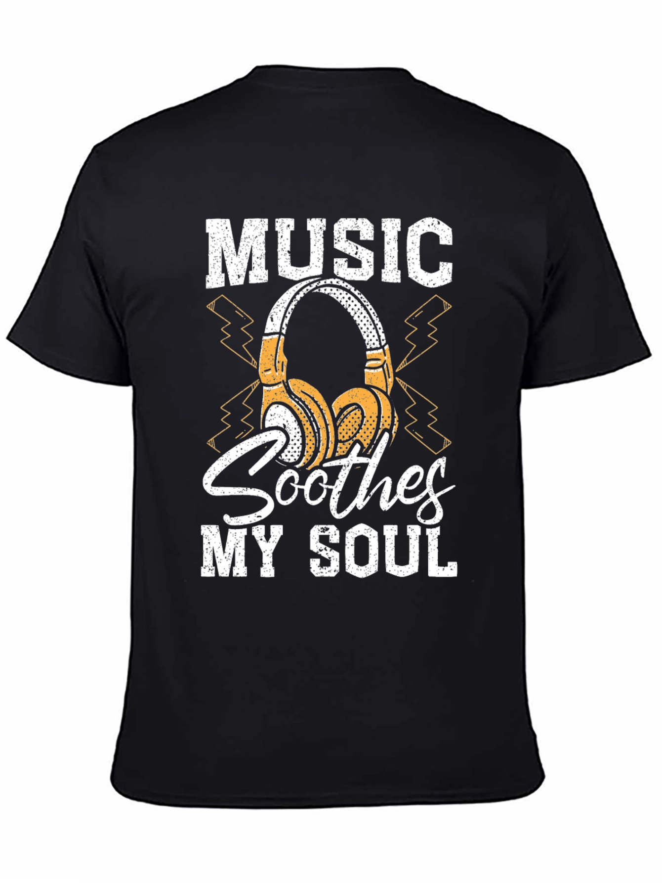 Music Soothes My Soul Graphic T-Shirt