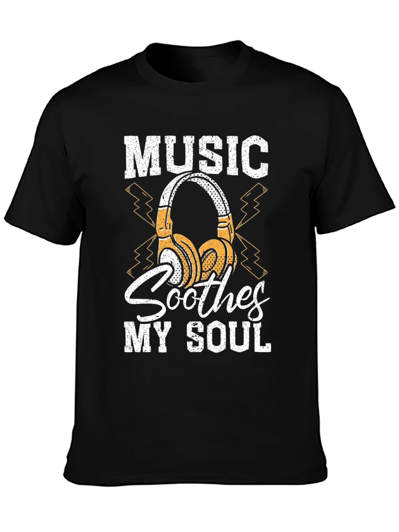 Music Soothes My Soul Graphic T-Shirt