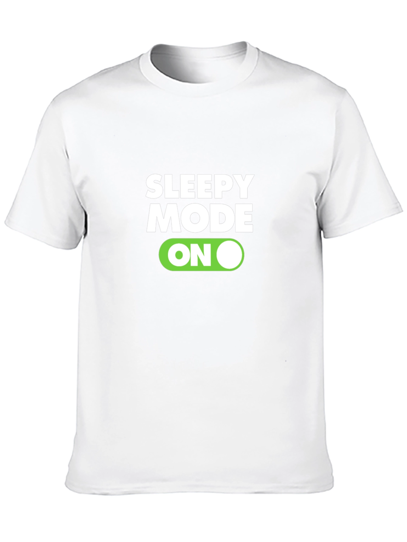 Sleepy Mode On Black Graphic Tee