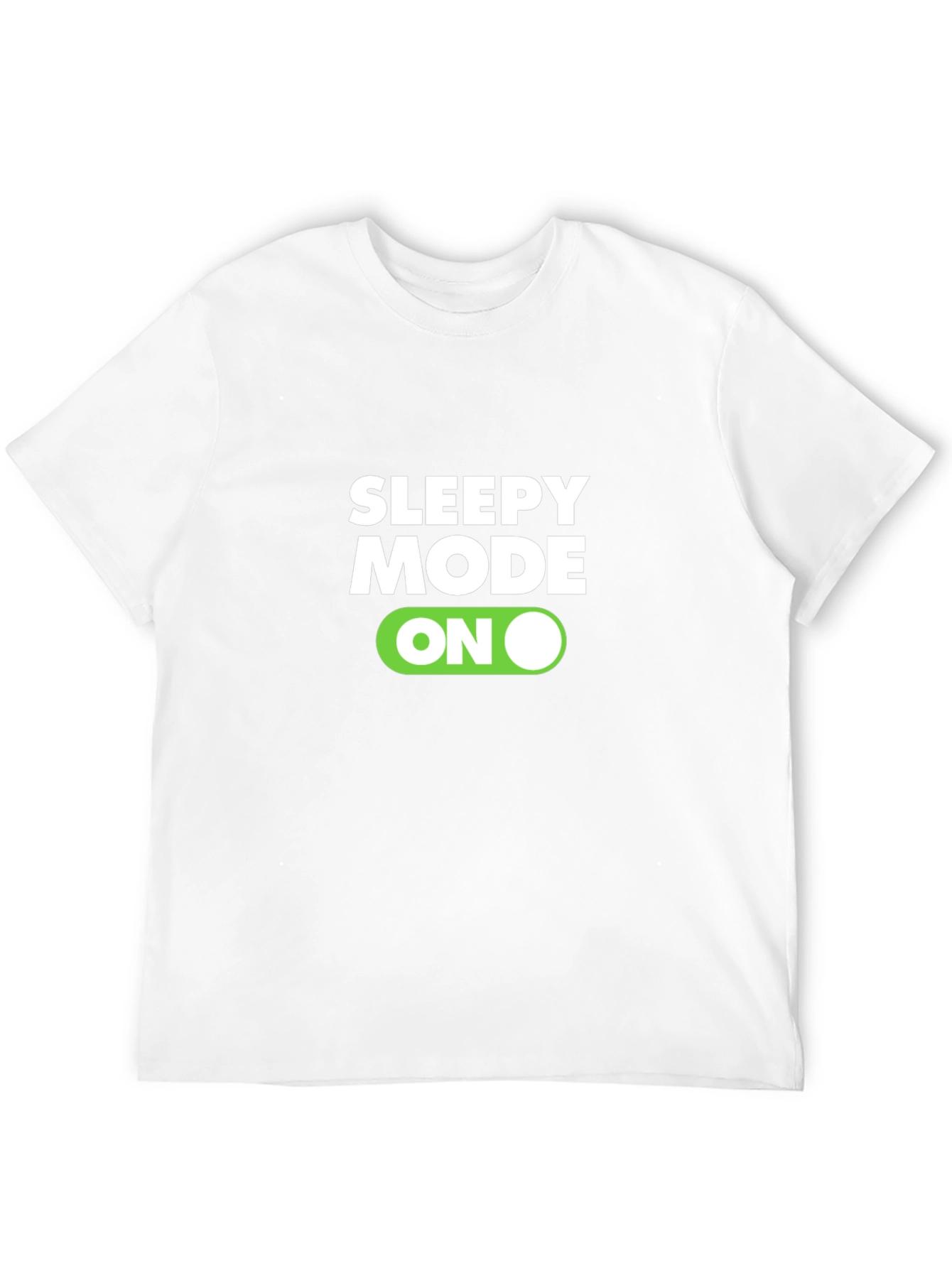 Sleepy Mode On Black Graphic Tee