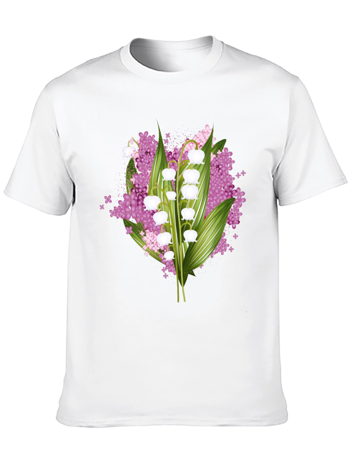Floral Lily of the Valley Graphic Tee