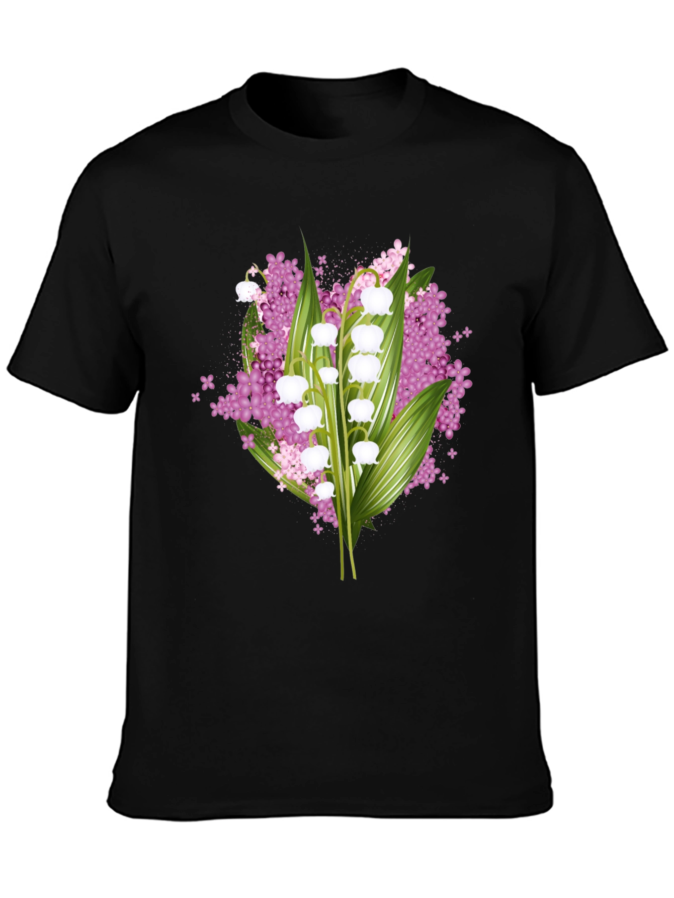 Floral Lily of the Valley Graphic Tee