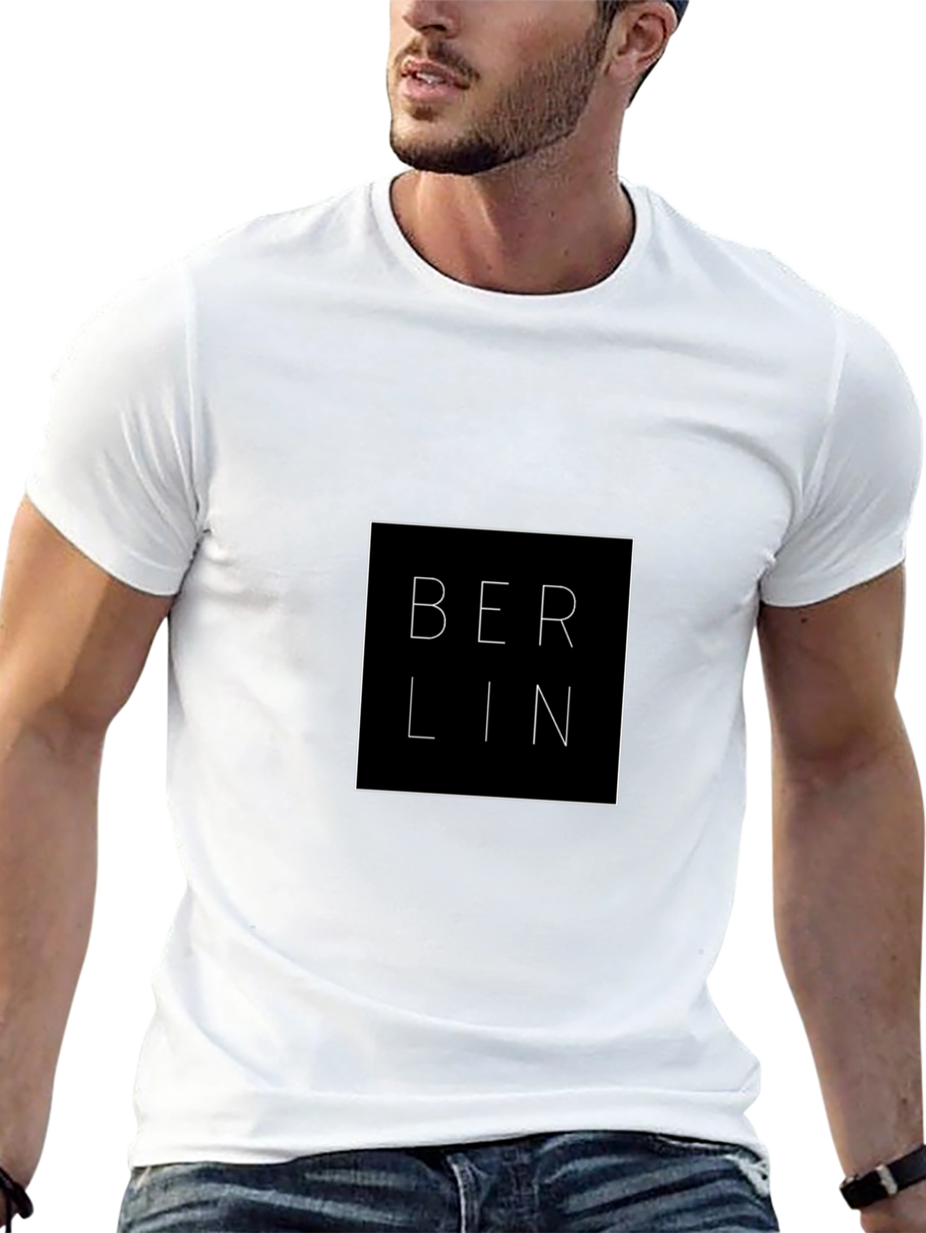 Berlin Graphic Tee - Modern Minimalist Style