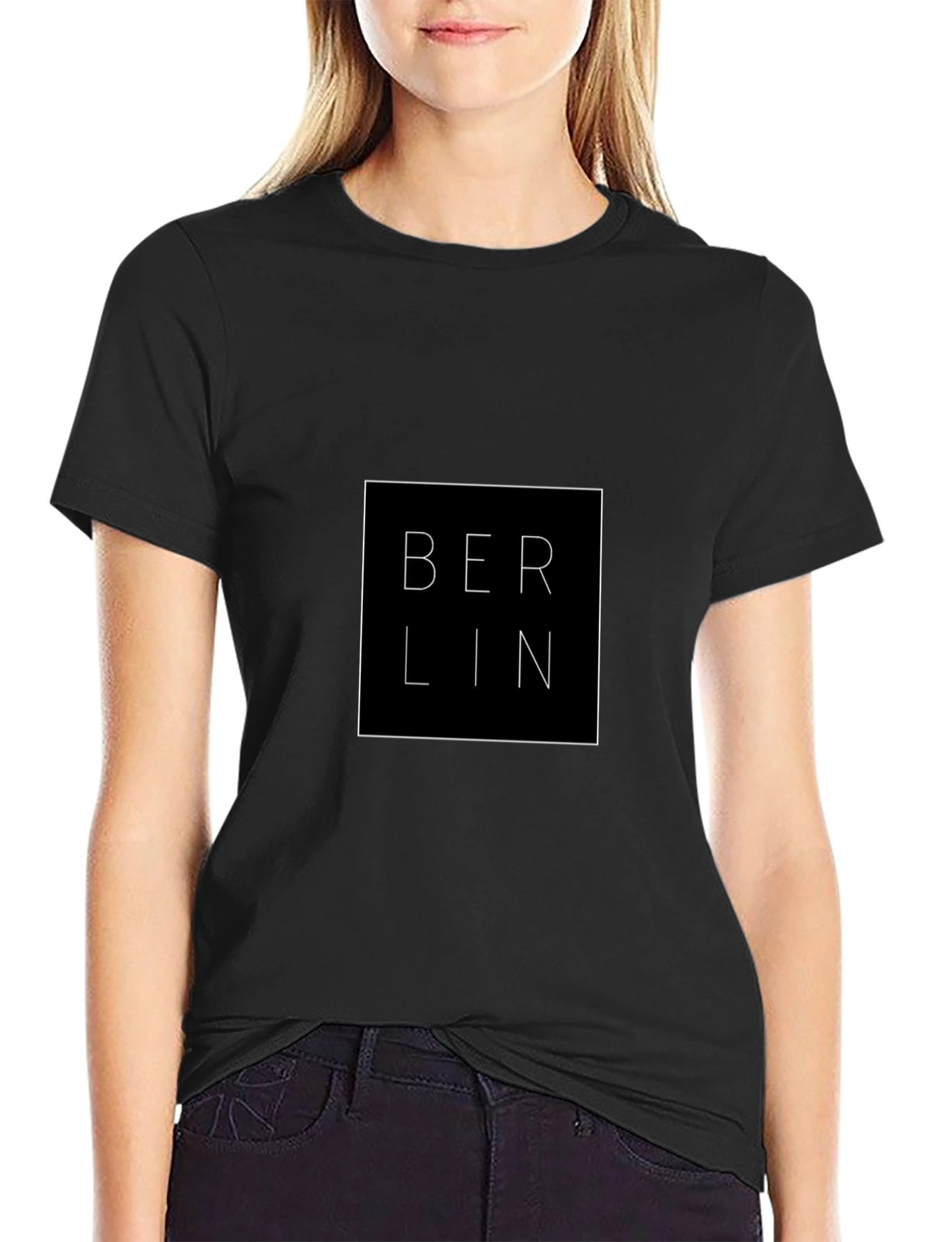 Berlin Graphic Tee - Modern Minimalist Style