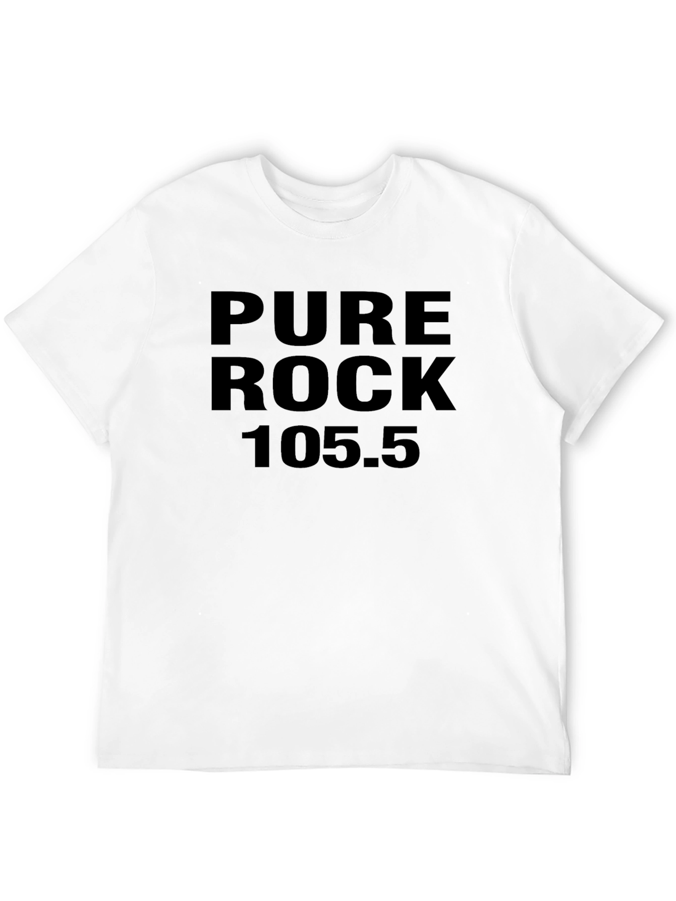 Pure Rock 105.5 Black T-Shirt